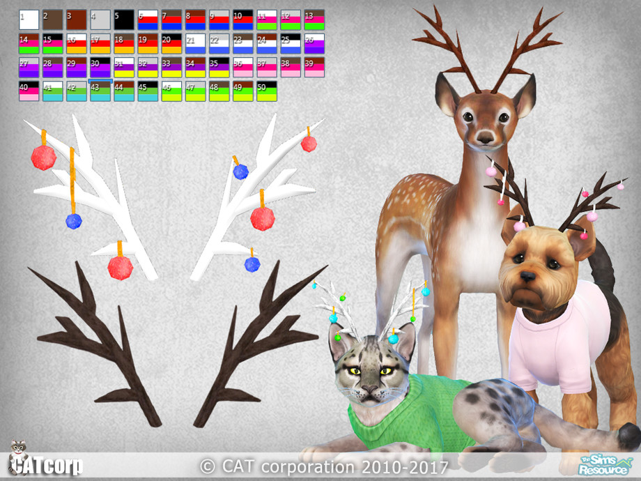 25+ Best SIMS 4 Pets CC Pack for Gamers in 2025 10 Sims 4 CC Pet Horns for pets