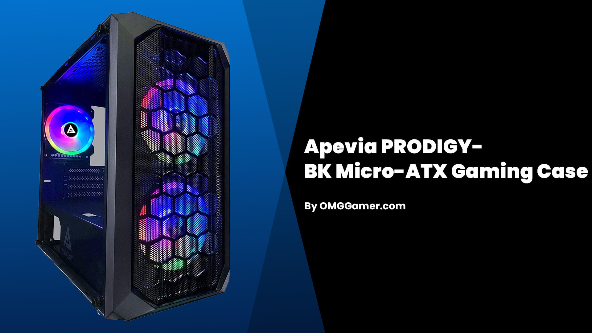 Apevia PRODIGY-BK Micro-ATX Gaming Case Apevia PRODIGY-BK Micro-ATX Gaming Case