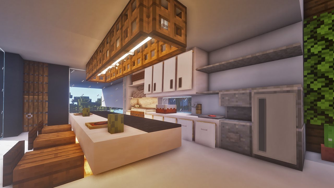 Minecraft Kitchen Decor