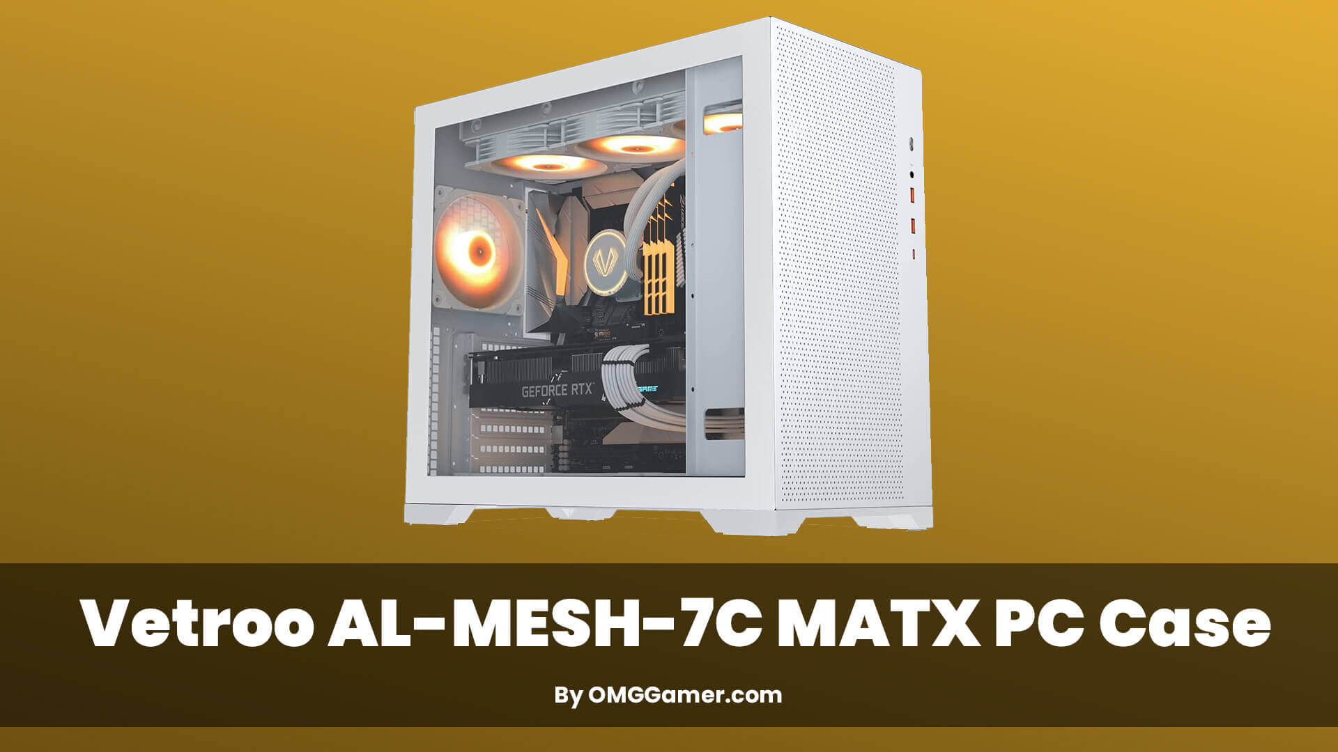 Vetroo AL-MESH-7C MATX PC Case Vetroo AL-MESH-7C MATX PC Case