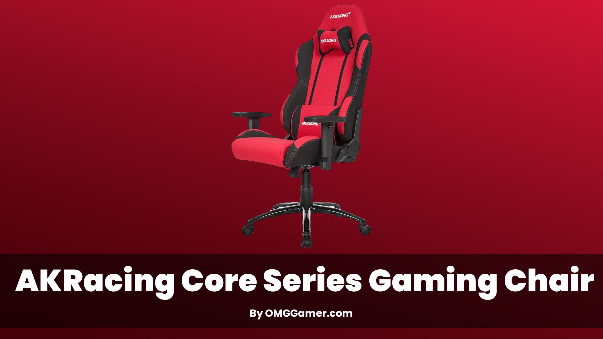 AKRacing Core Series: Red and Black Gaming Chair AKRacing Core Series: Red and Black Gaming Chair
