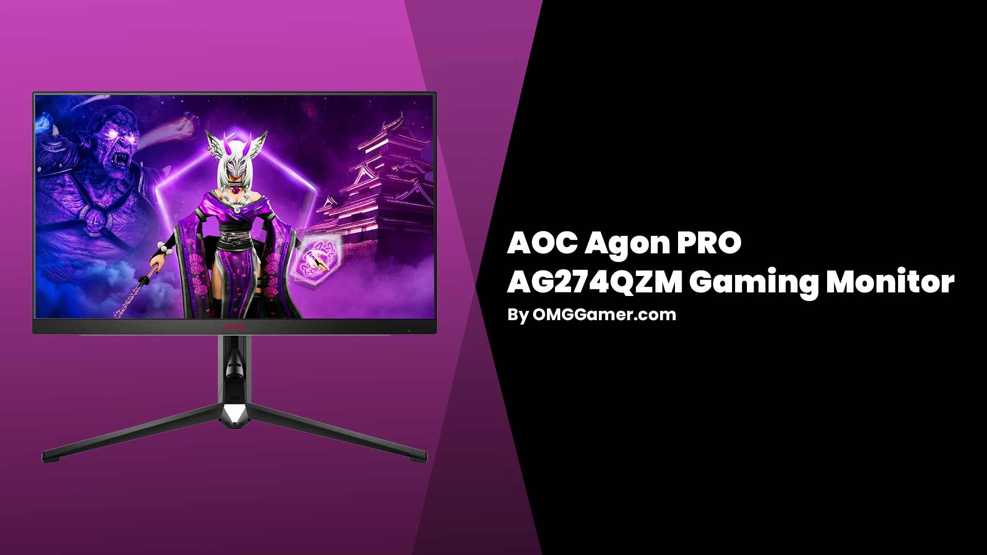 AOC Agon PRO AG274QZM Gaming Monitor AOC Agon PRO AG274QZM Gaming Monitor
