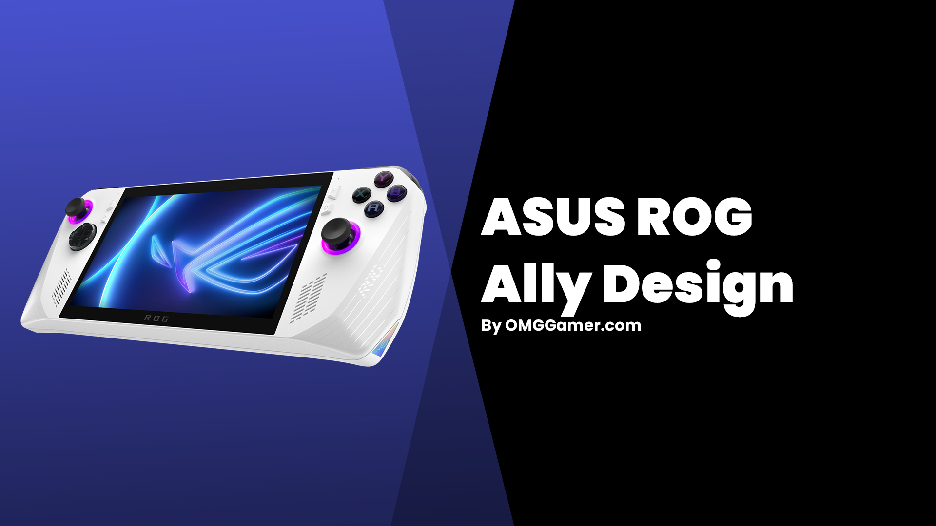 ASUS ROG Ally Design ASUS ROG Ally Design