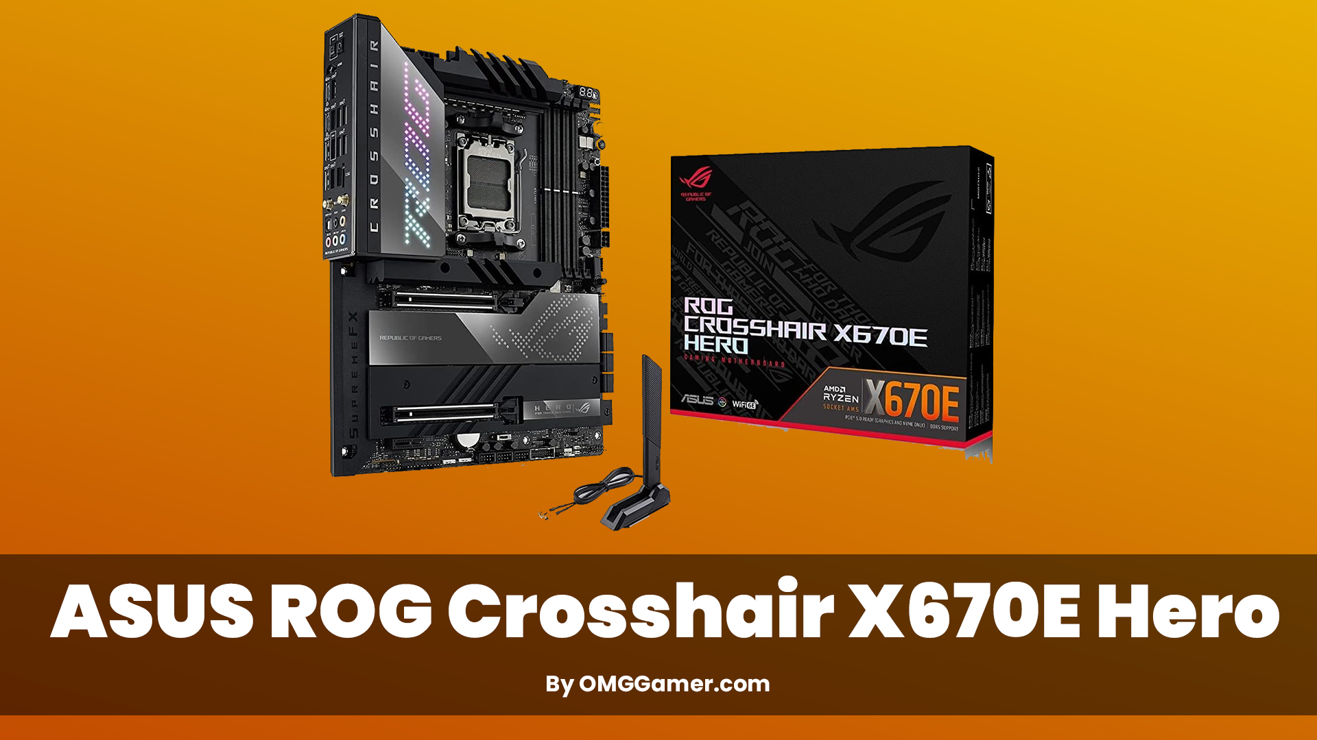 ASUS ROG Crosshair X670E Hero ASUS ROG Crosshair X670E Hero