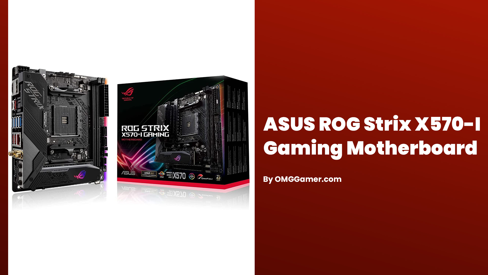 ASUS ROG Strix X570-I: Mini ITX Motherboard ASUS ROG Strix X570-I: Mini ITX Motherboard