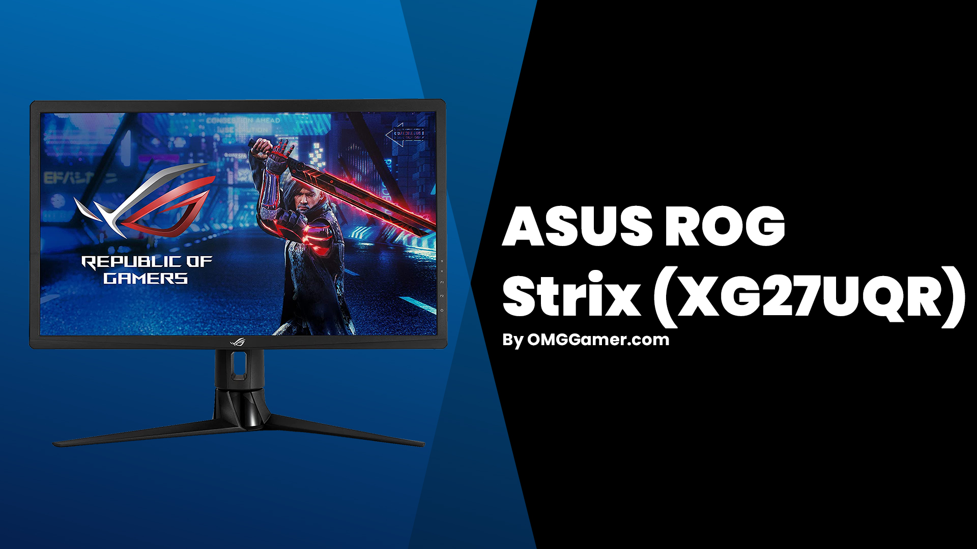 ASUS ROG Strix (XG27UQR) gaming monitor ASUS ROG Strix (XG27UQR) gaming monitor