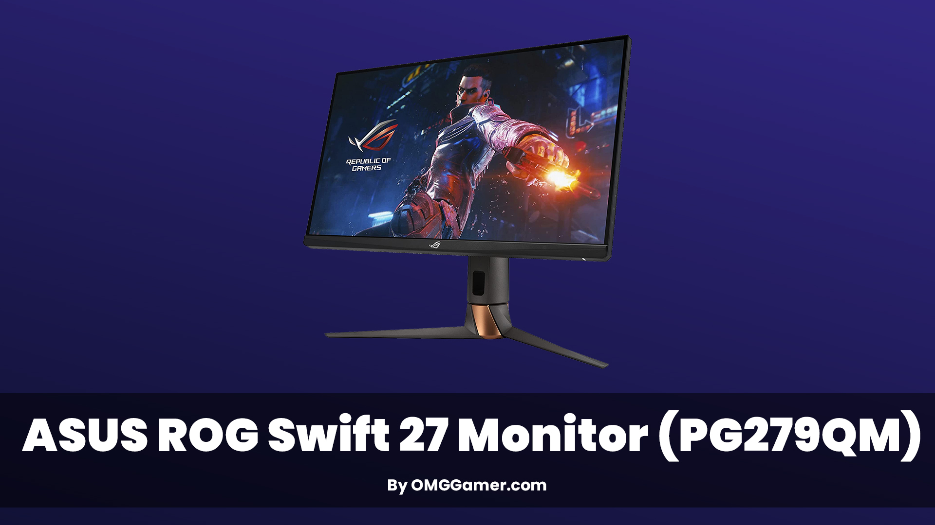 ASUS ROG Swift 27 Monitor (PG279QM) ASUS ROG Swift 27 Monitor (PG279QM)