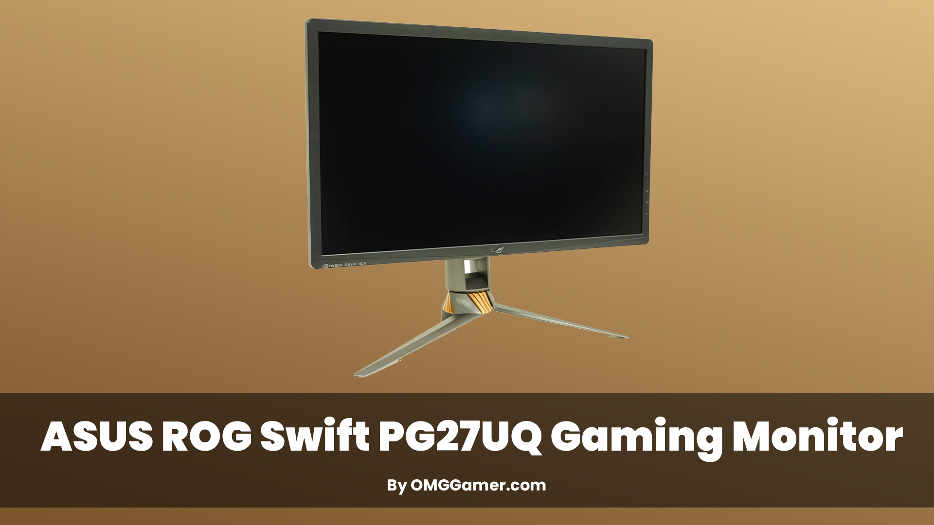 ASUS ROG Swift PG27UQ Gaming Monitor ASUS ROG Swift PG27UQ Gaming Monitor