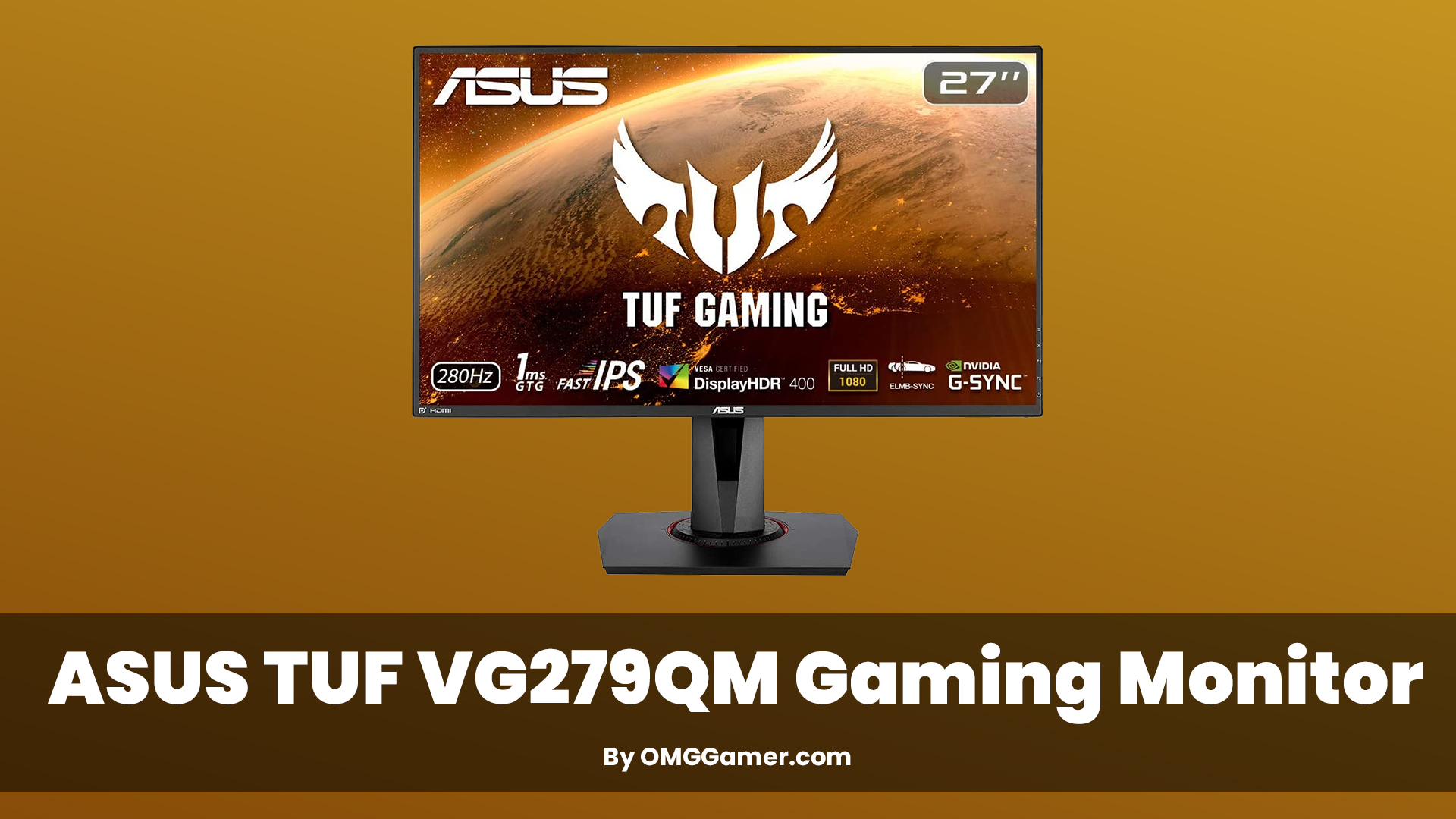 ASUS TUF VG279QM Gaming Monitor ASUS TUF VG279QM Gaming Monitor