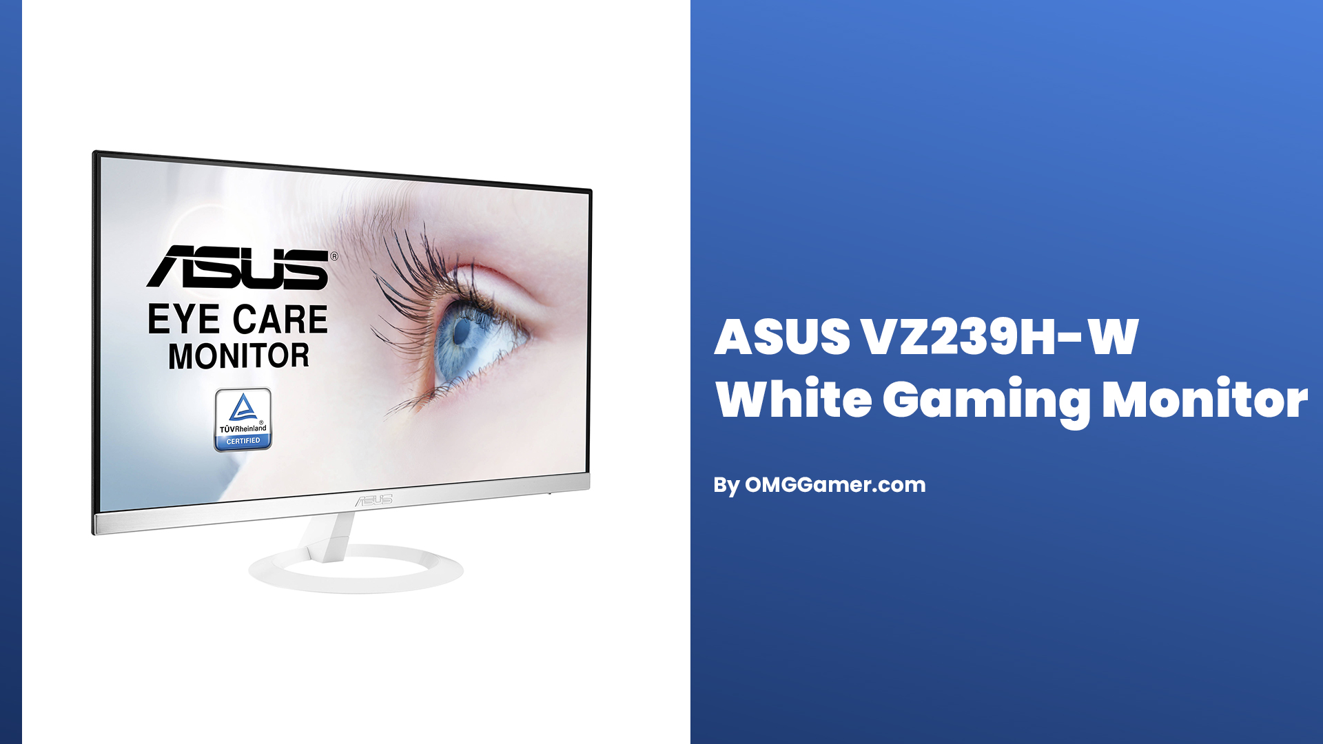 ASUS VZ239H-W White Gaming Monitor ASUS VZ239H-W White Gaming Monitor