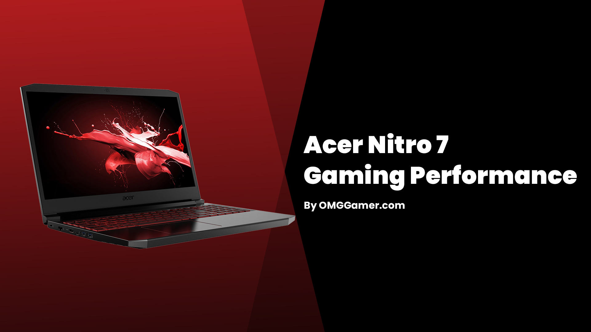 Acer Nitro 7 Gaming Performance Acer Nitro 7 Gaming Performance