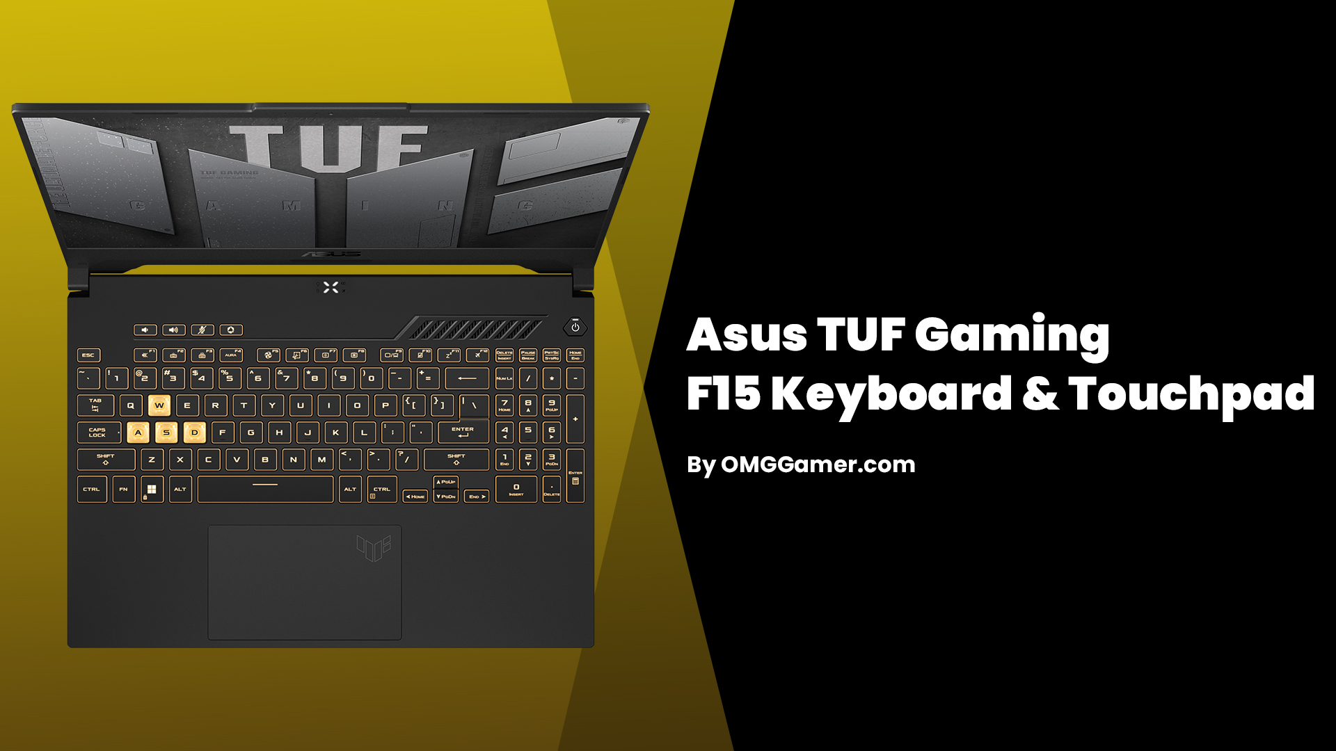 Asus TUF Gaming F15 Keyboard & Touchpad Asus TUF Gaming F15 Keyboard & Touchpad