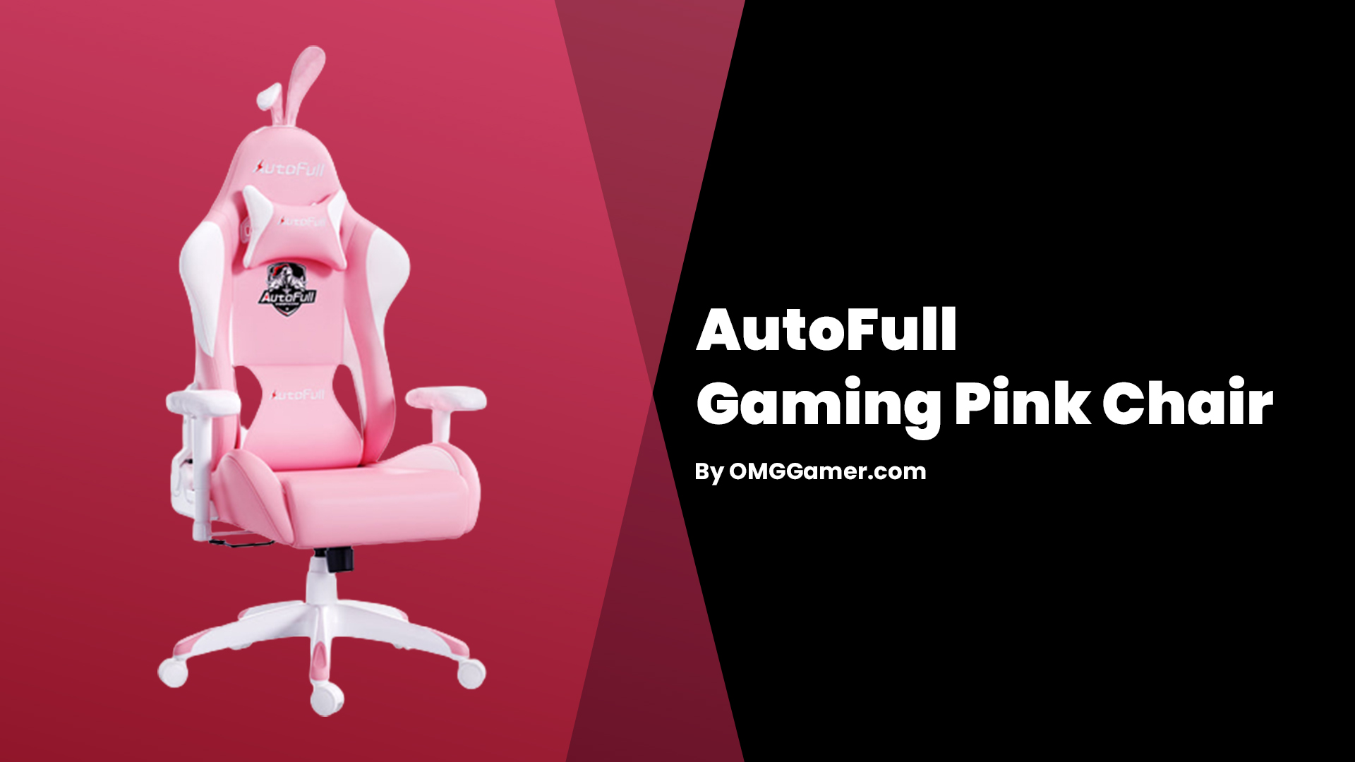AutoFull: Pink Gaming Chair AutoFull: Pink Gaming Chair