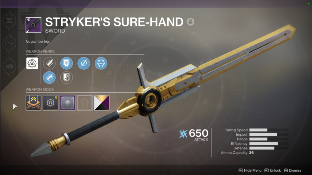 Best Black Armory Weapons-styker’s-sure-hand Best Black Armory Weapons-styker’s-sure-hand