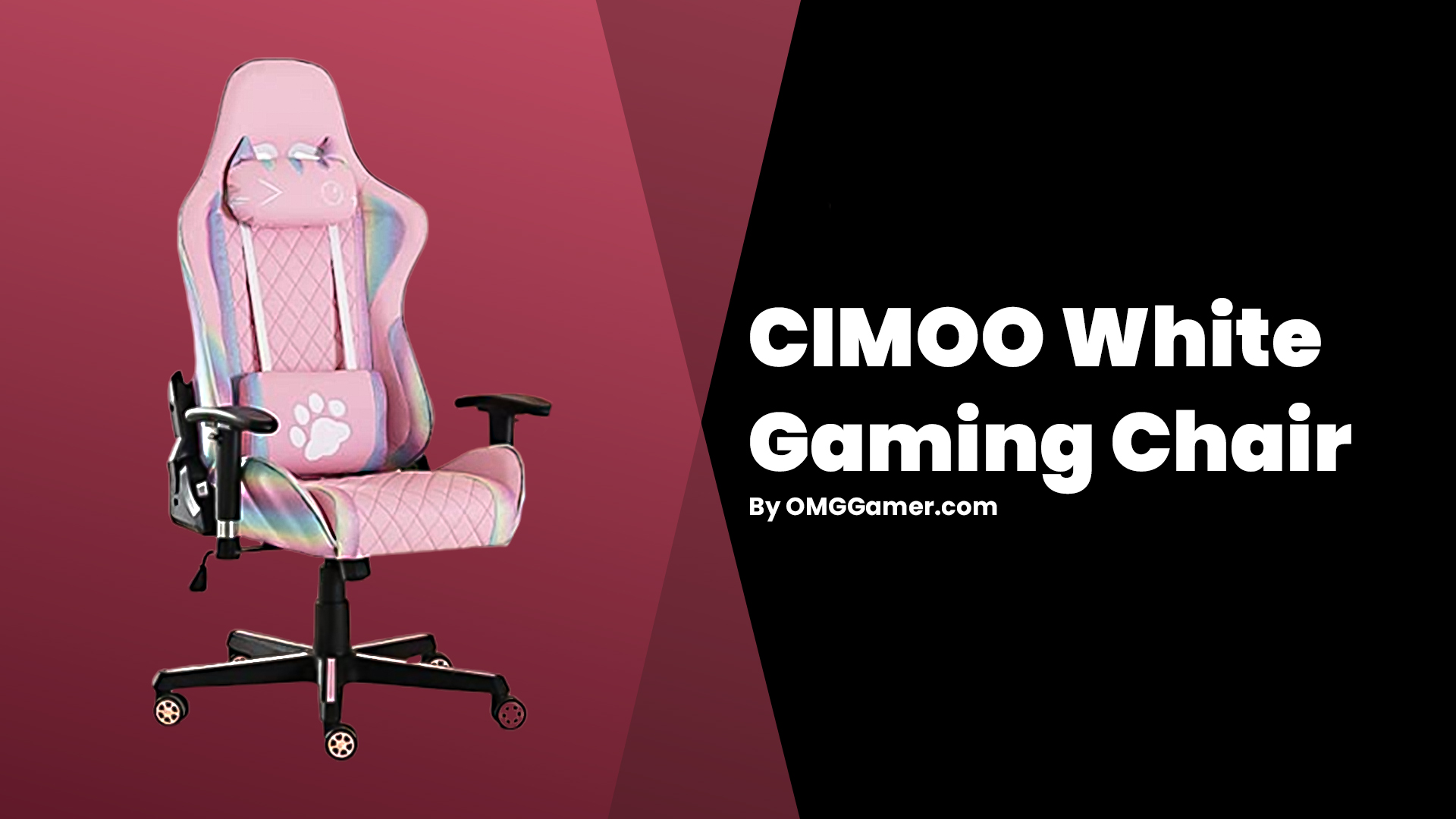 CIMOO White Gaming Chair CIMOO White Gaming Chair