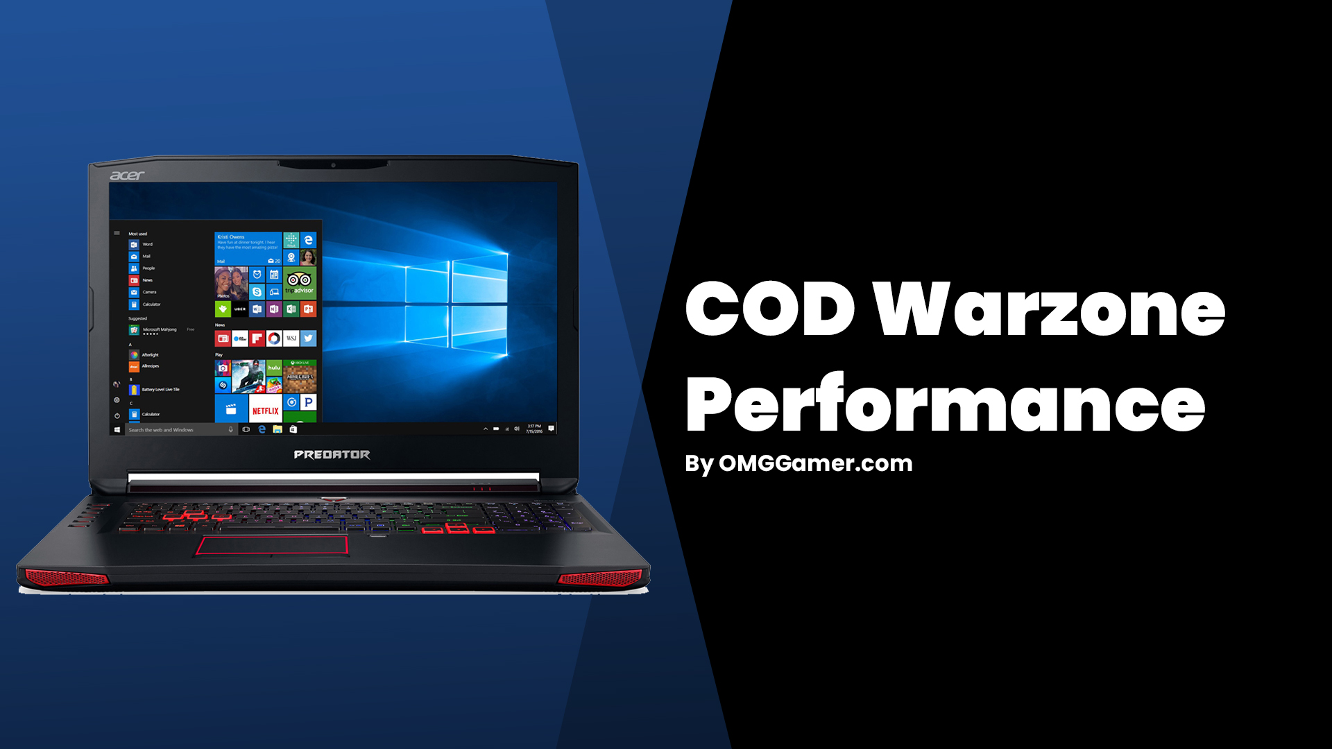 COD Warzone Performance COD Warzone Performance