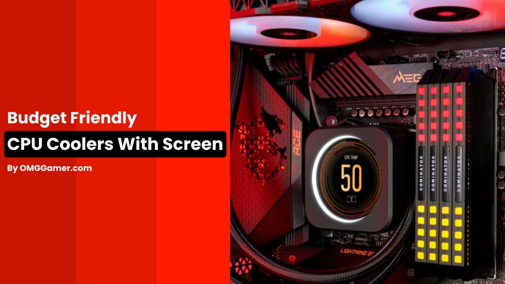 CPU Coolers With Screen