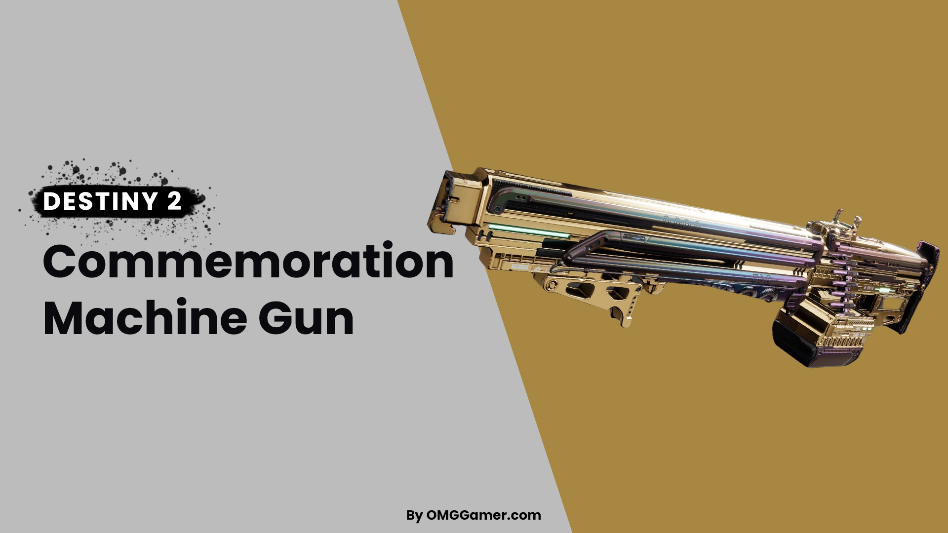 Commemoration Machine Gun: PVP Weapons Destiny 2 Commemoration Machine Gun: PVP Weapons Destiny 2