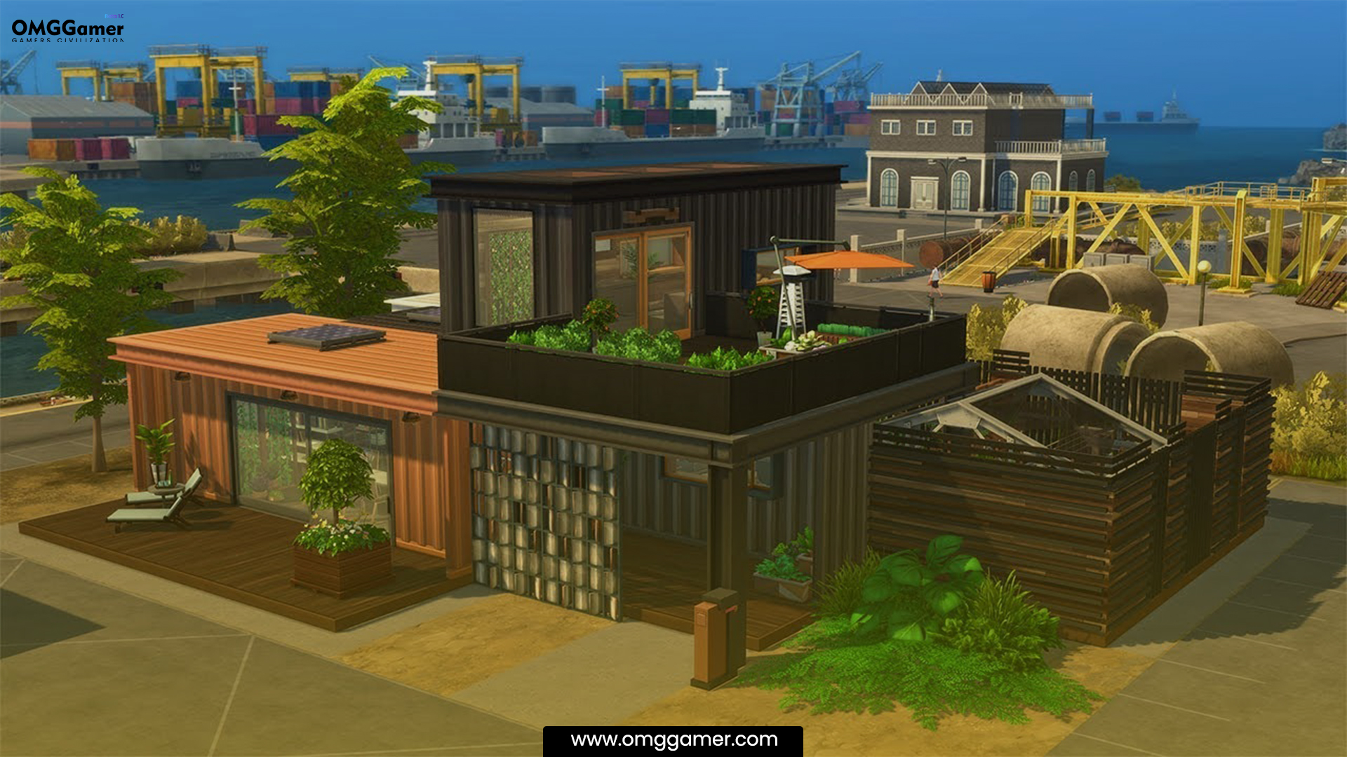 Container Home: SIMS 4 House Ideas Container Home: SIMS 4 House Ideas
