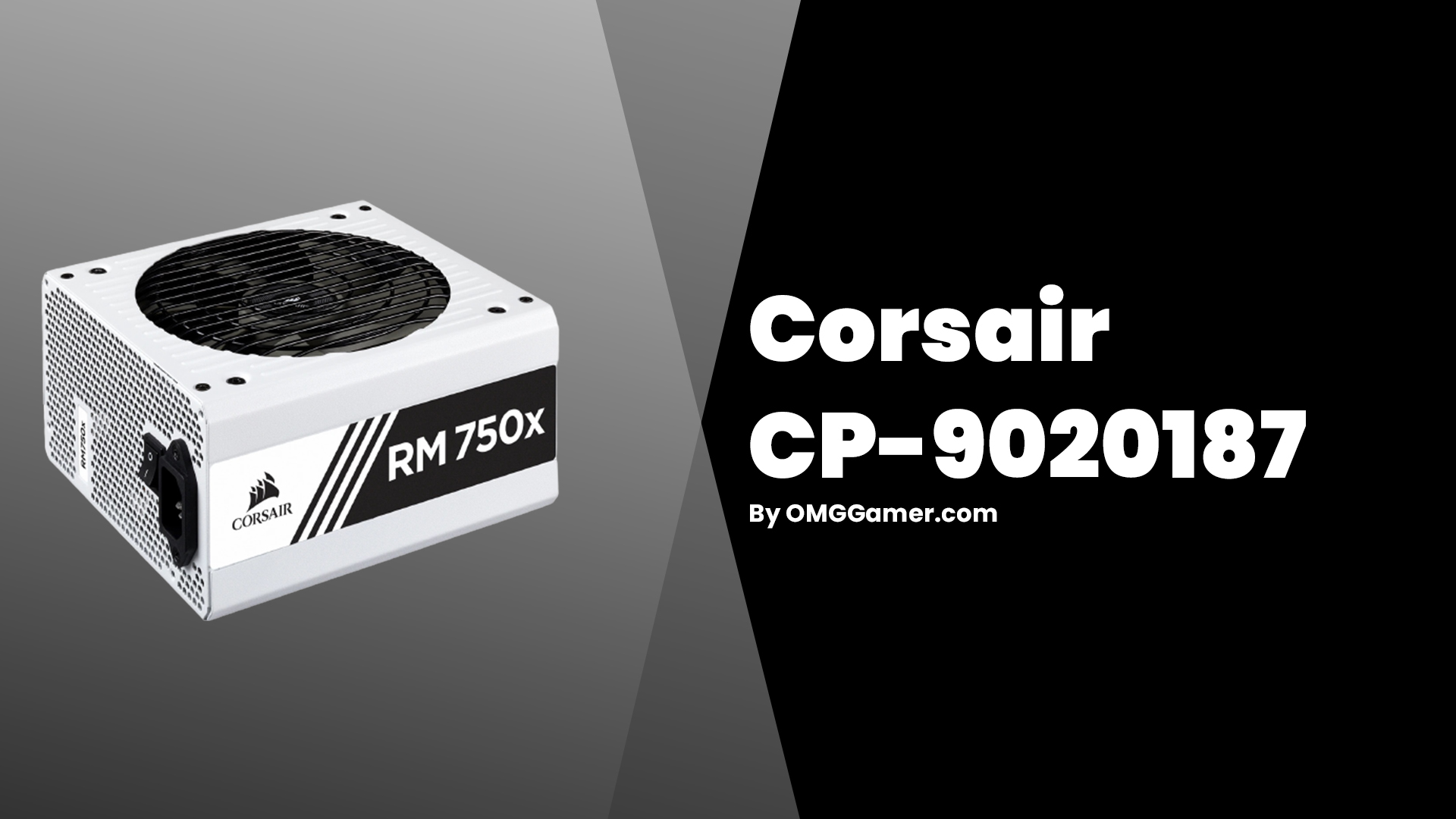 Corsair CP-9020187: White Power Supply for Gaming PC Corsair CP-9020187: White Power Supply for Gaming PC