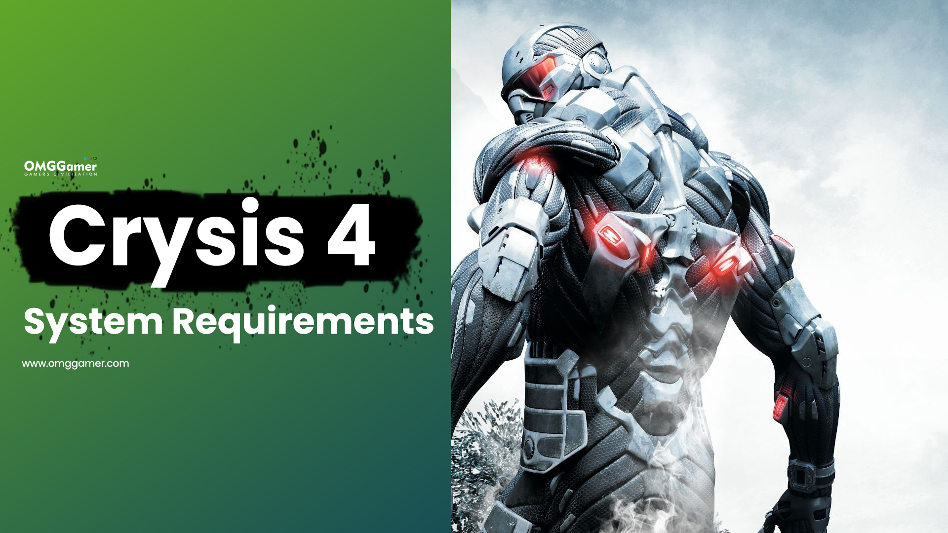 Crysis 4 System Requirements Crysis 4 System Requirements