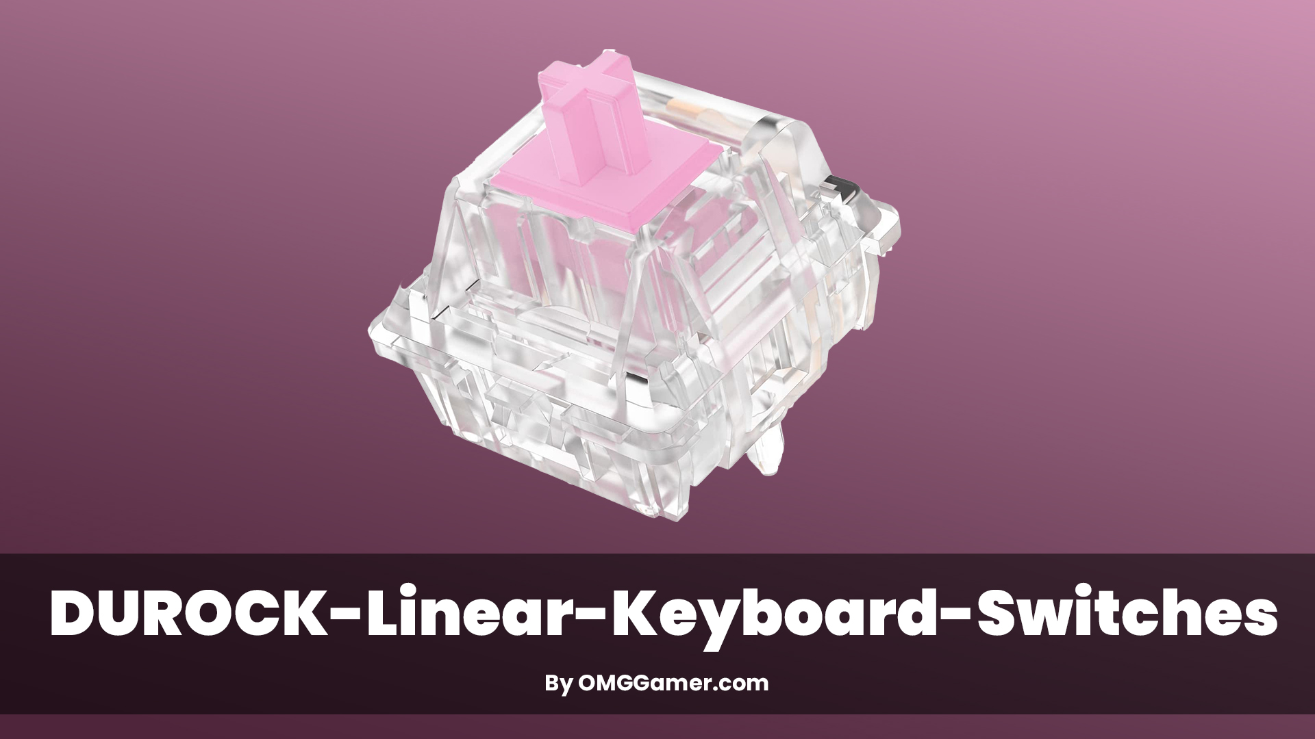DUROCK Linear Keyboard Switches DUROCK Linear Keyboard Switches