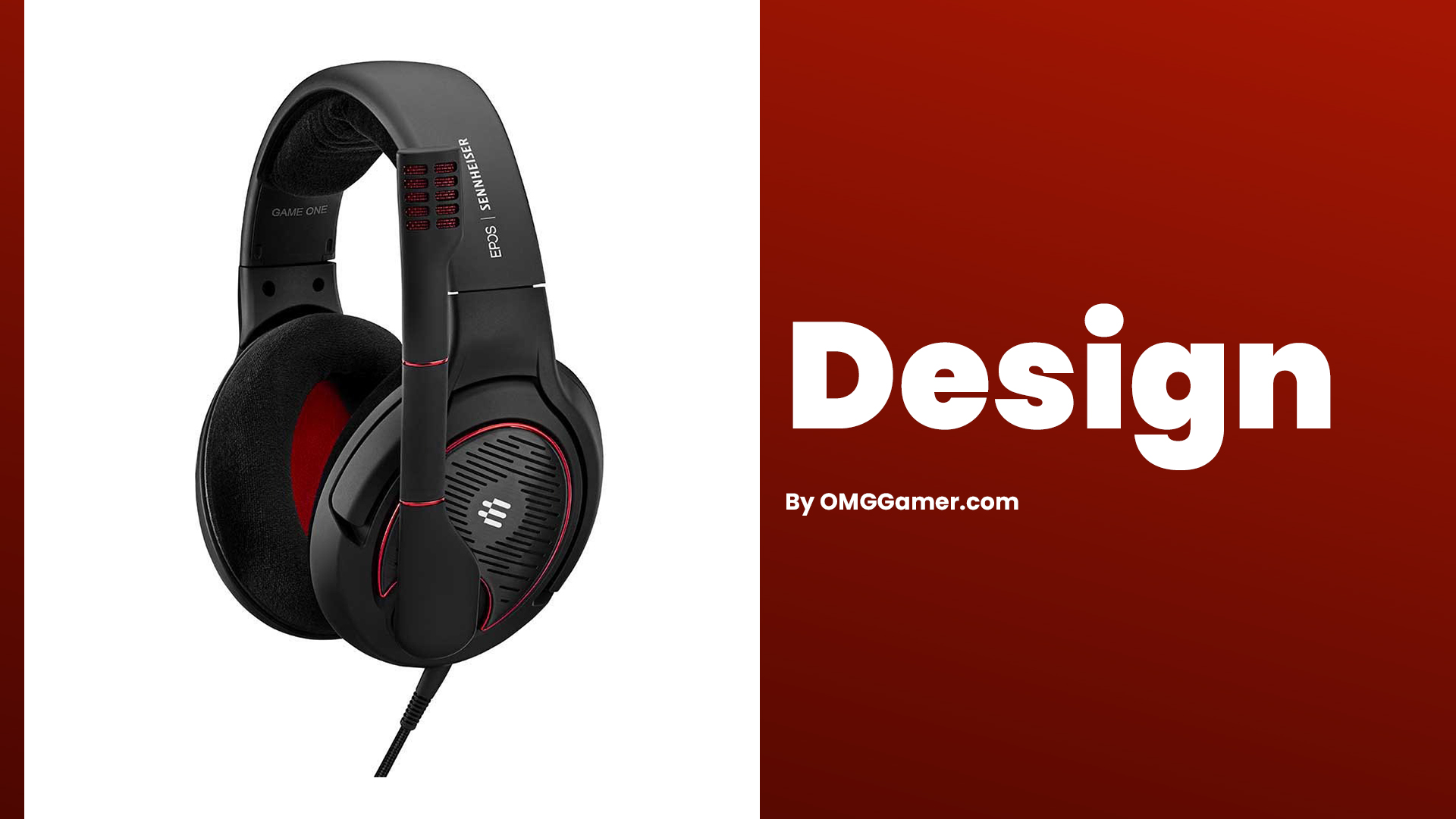 Sennheiser Game One Design Sennheiser Game One Design