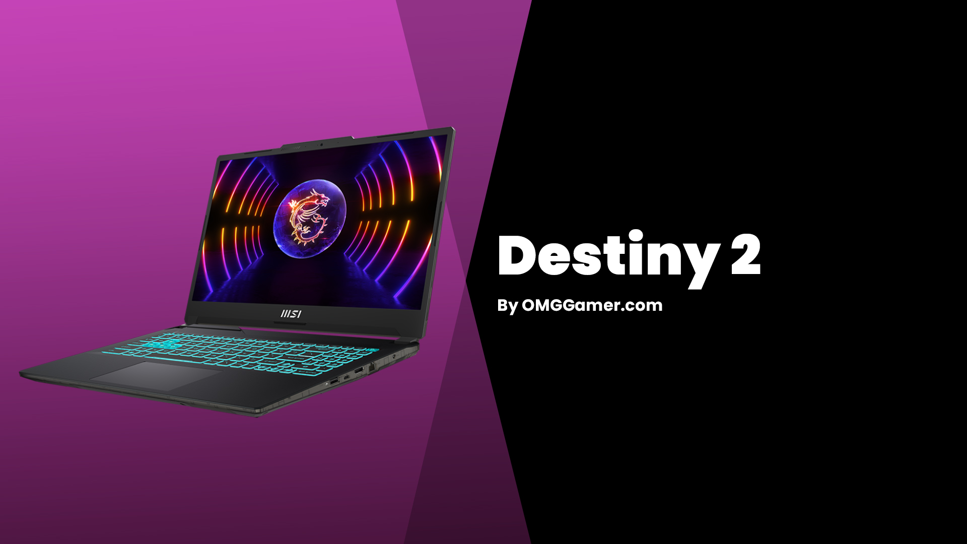 MSI Cyborg 15 Gaming Performance in Destiny 2 MSI Cyborg 15 Gaming Performance in Destiny 2