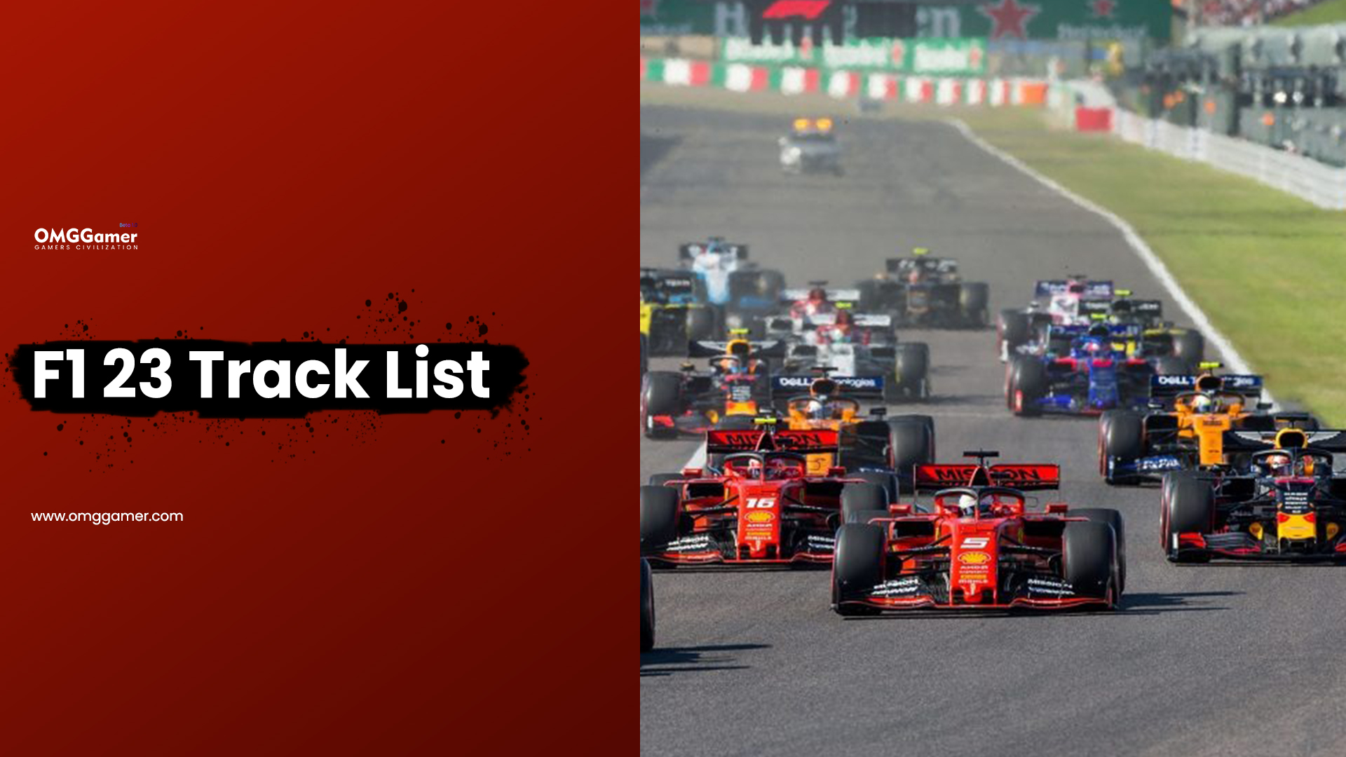 F1 23 Track List F1 23 Track List