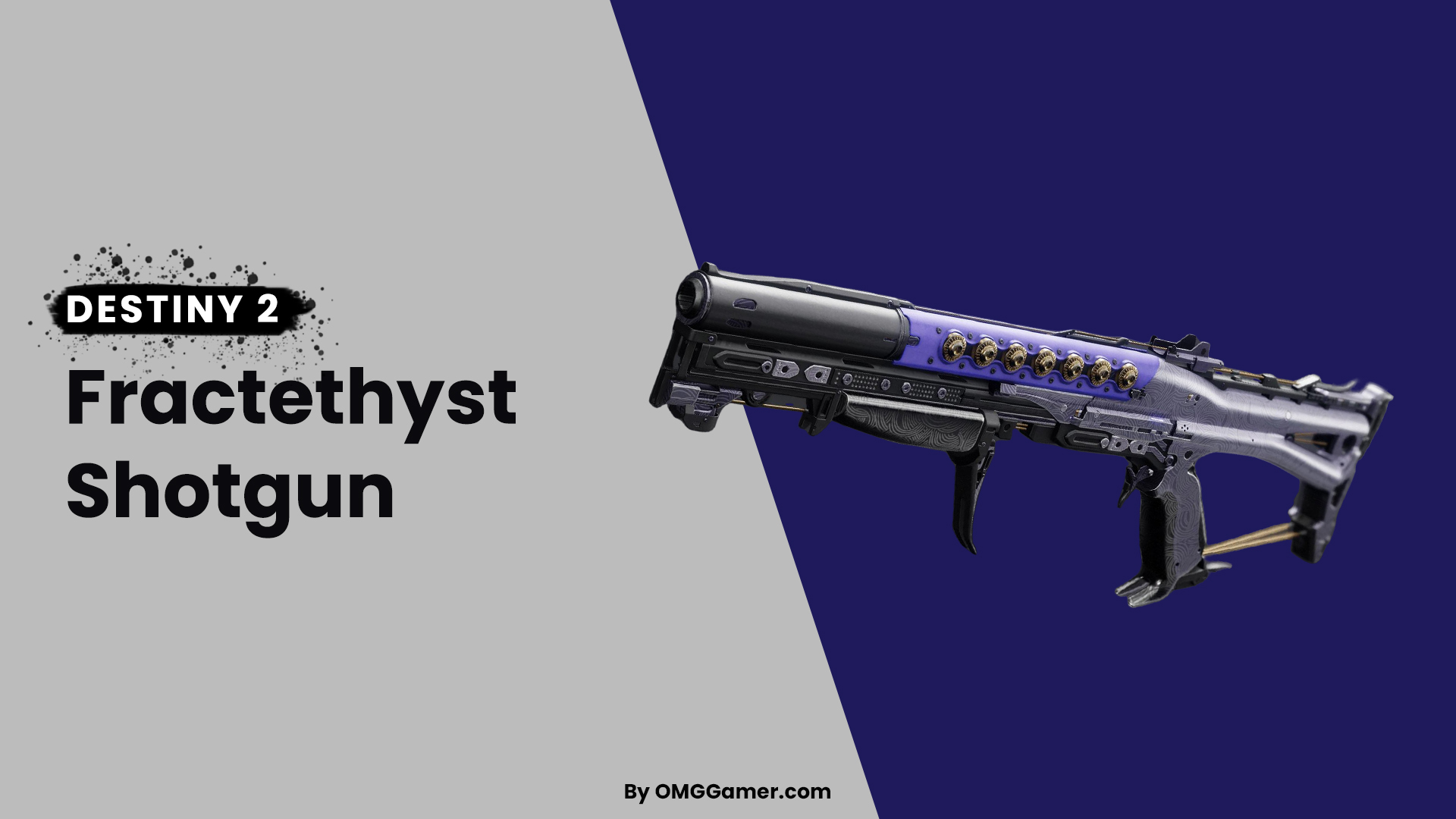 Fractethyst Shotgun: PVP Weapons Destiny 2 Fractethyst Shotgun: PVP Weapons Destiny 2