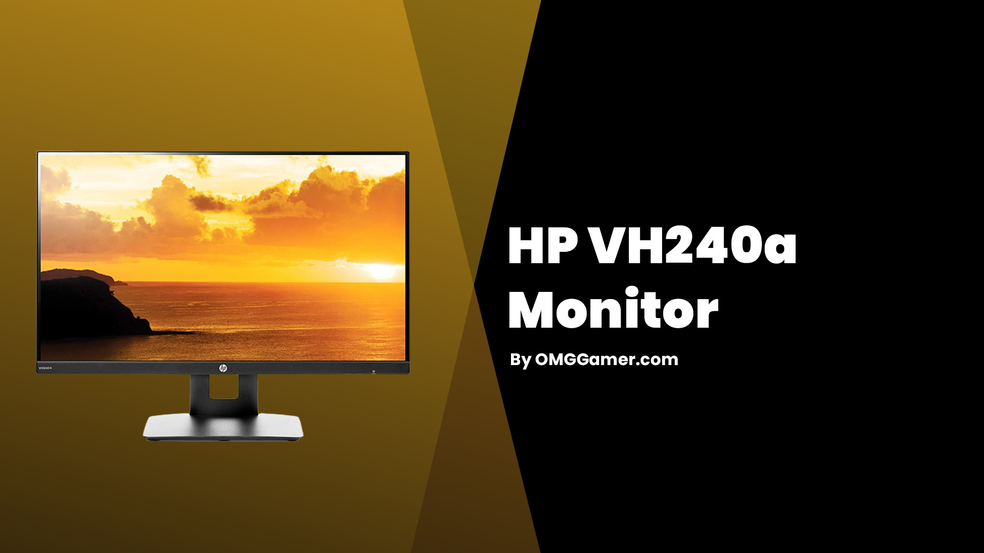 HP VH240a Monitor: Vertical Monitor for Gaming PC HP VH240a Monitor: Vertical Monitor for Gaming PC