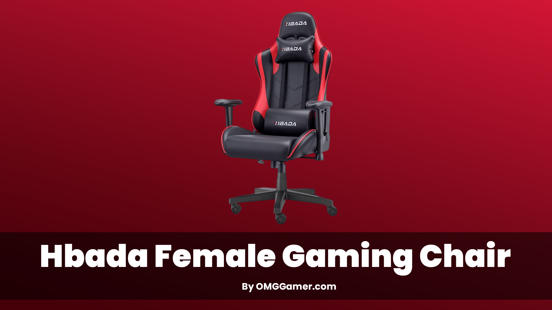 Hbada: Female Gaming Chair Hbada: Female Gaming Chair