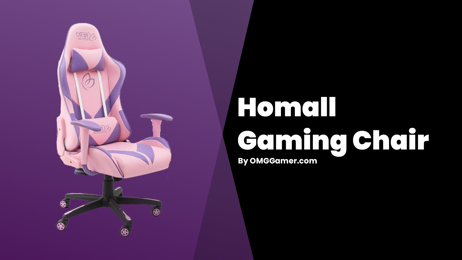 Homall: Pink Gaming Chair Homall: Pink Gaming Chair