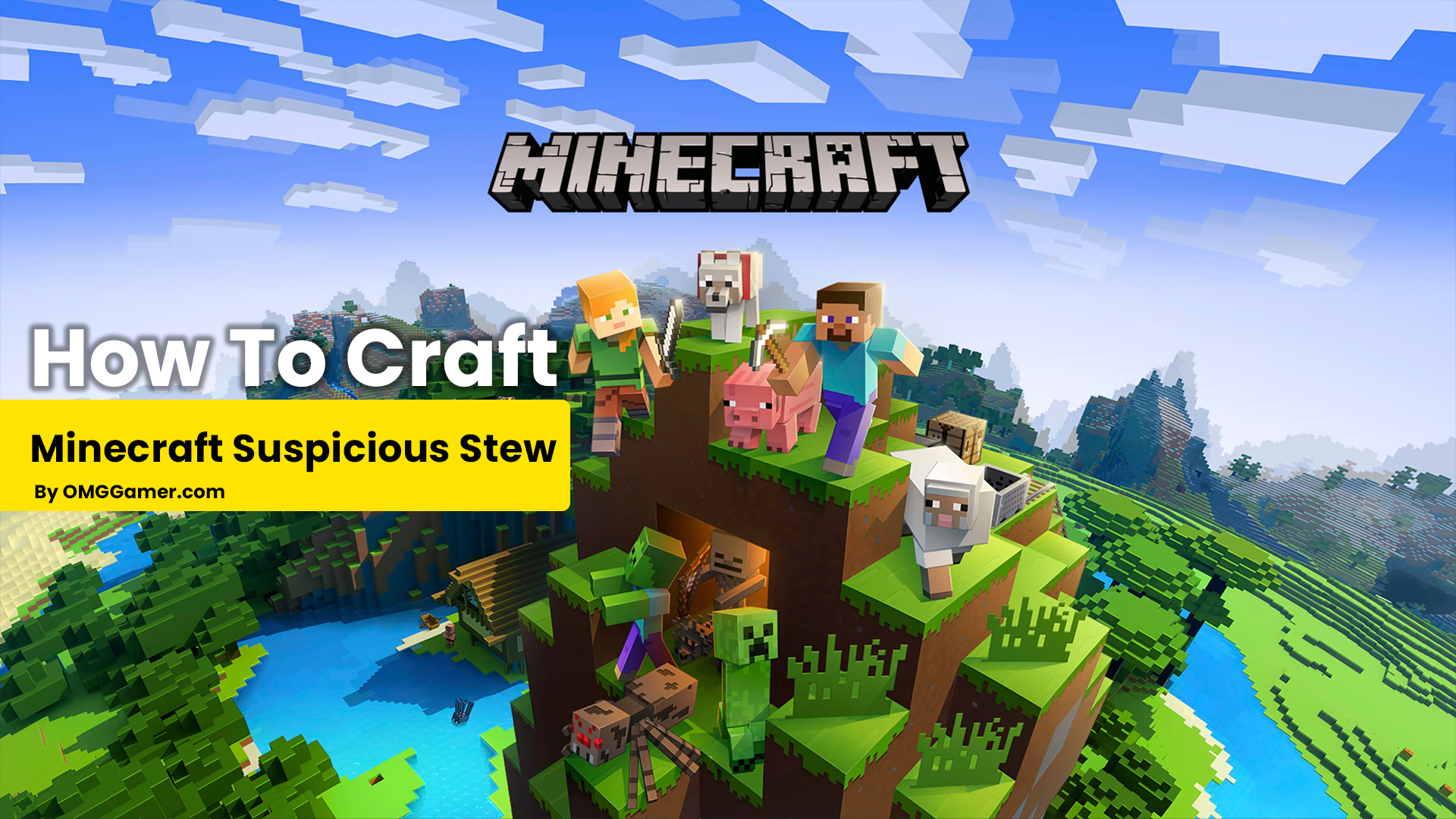 How To Craft Minecraft Suspicious Stew How To Craft Minecraft Suspicious Stew