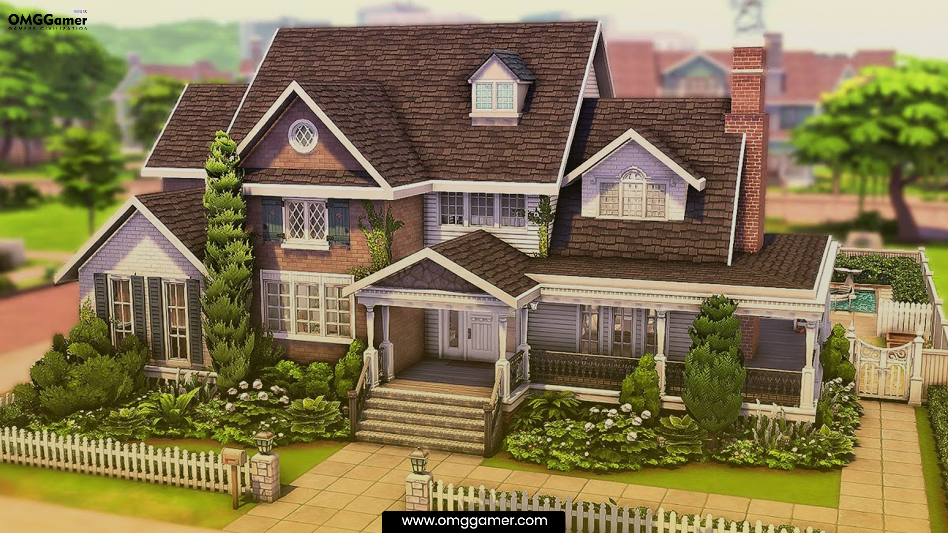 Huge Family Mansion: SIMS 4 House Ideas Huge Family Mansion: SIMS 4 House Ideas