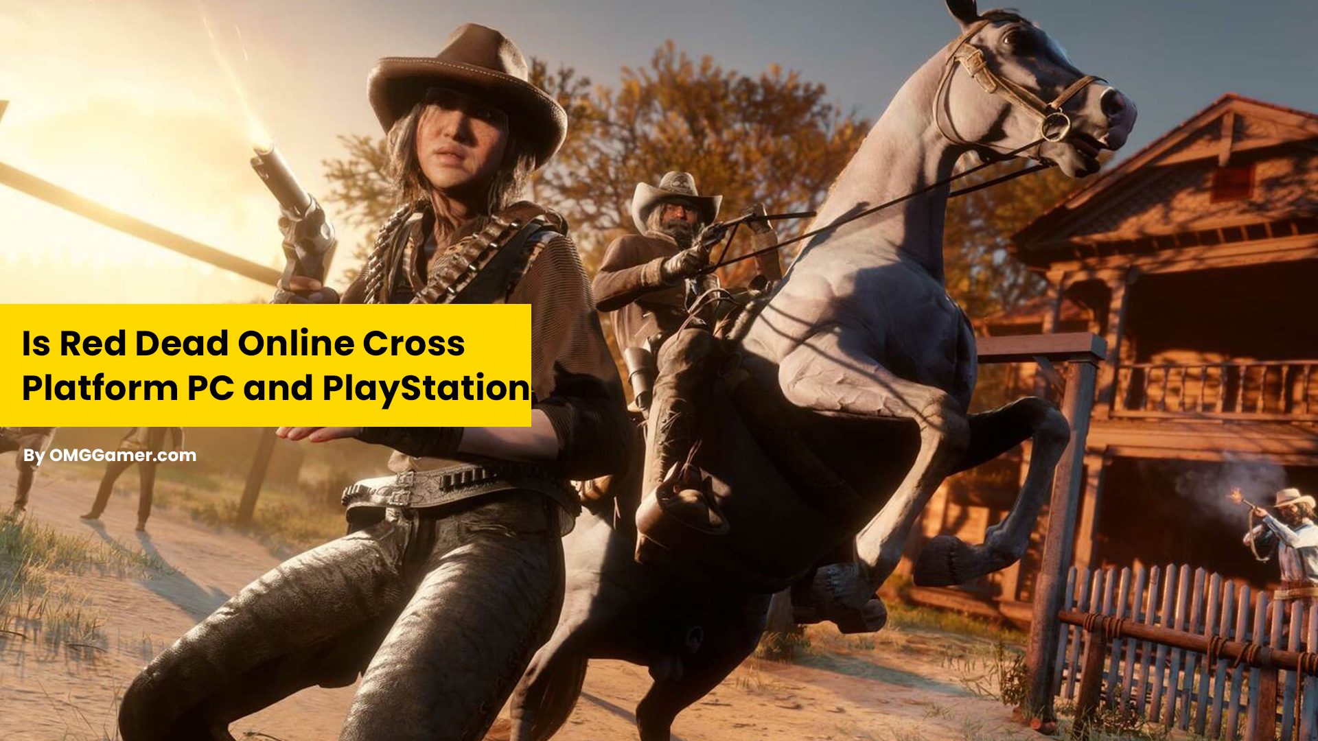 Is Red Dead Online Cross Platform PC and PlayStation Is Red Dead Online Cross Platform PC and PlayStation