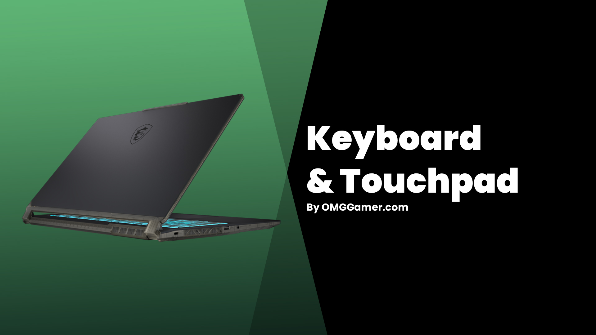 MSI Cyborg 15 Keyboard & Touchpad MSI Cyborg 15 Keyboard & Touchpad