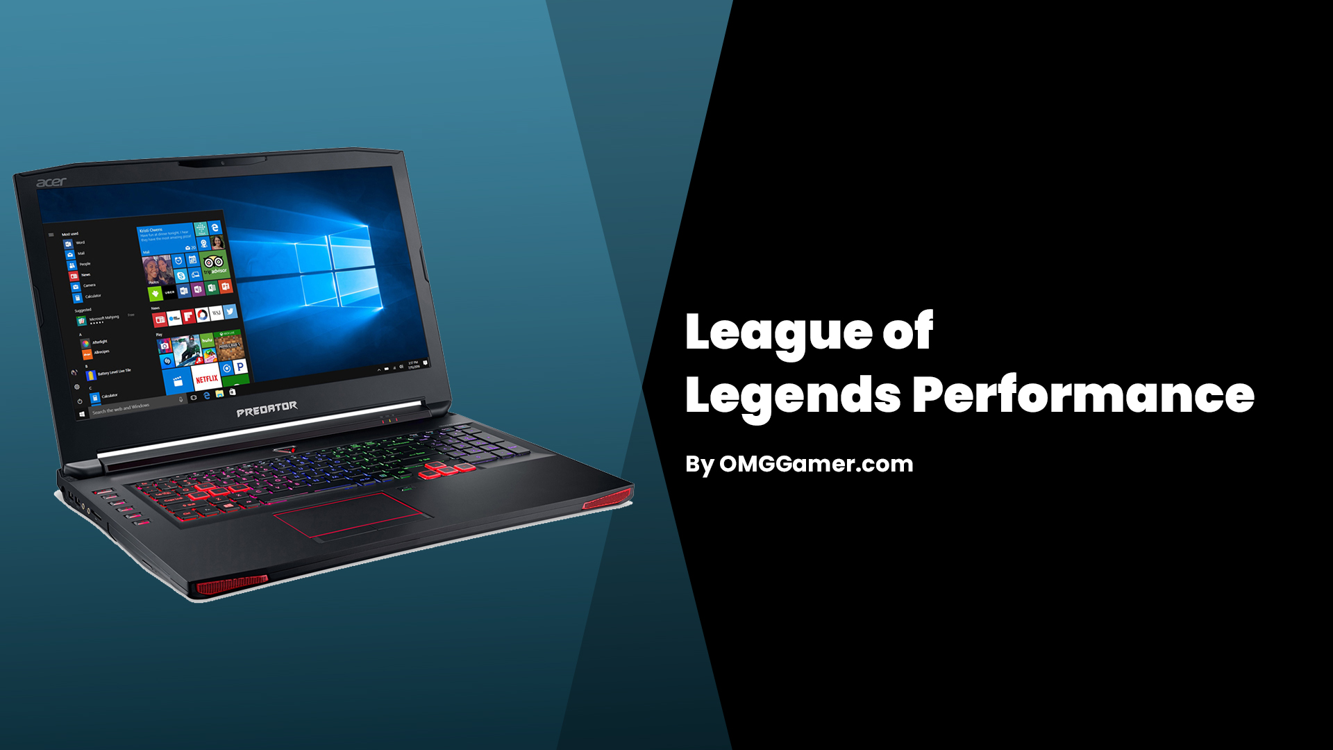 League of Legends Performance League of Legends Performance