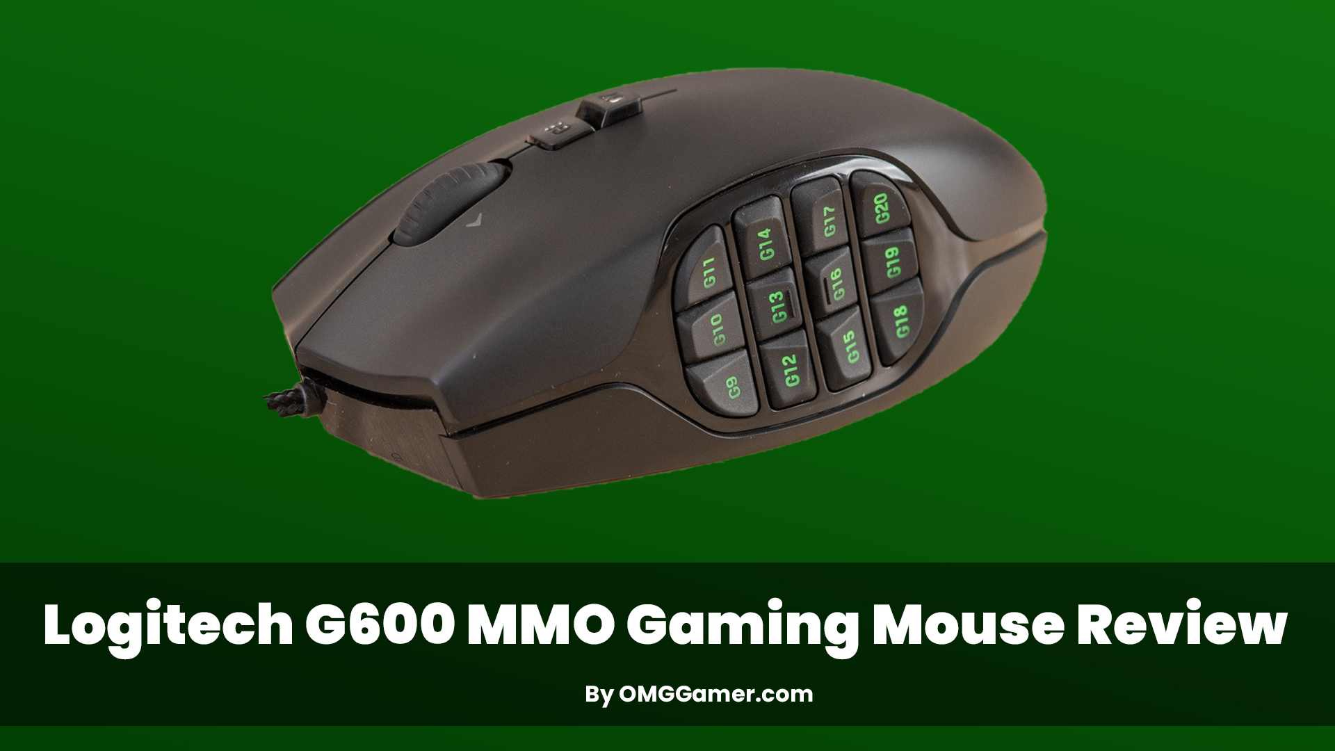 Logitech G600 MMO: Best MMO Mouse Logitech G600 MMO: Best MMO Mouse