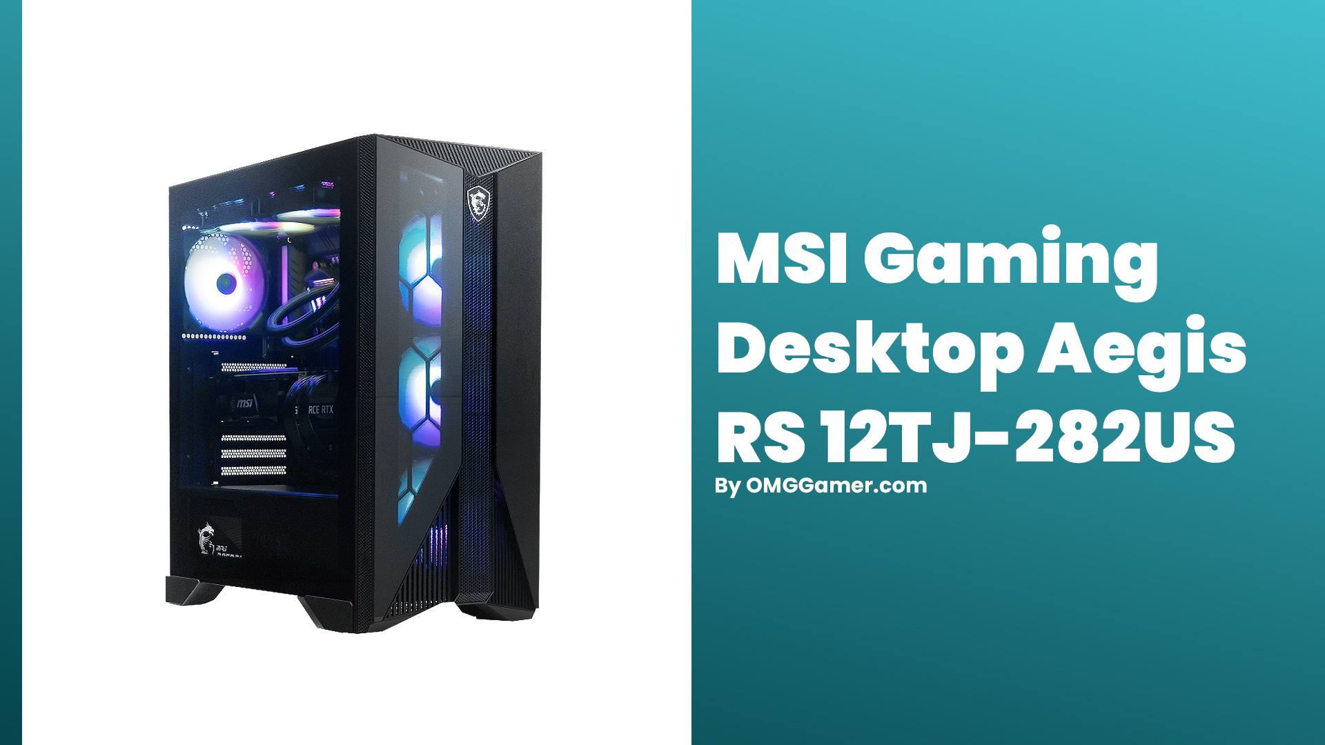 MSI Gaming Desktop Aegis RS 12TJ-282US MSI Gaming Desktop Aegis RS 12TJ-282US