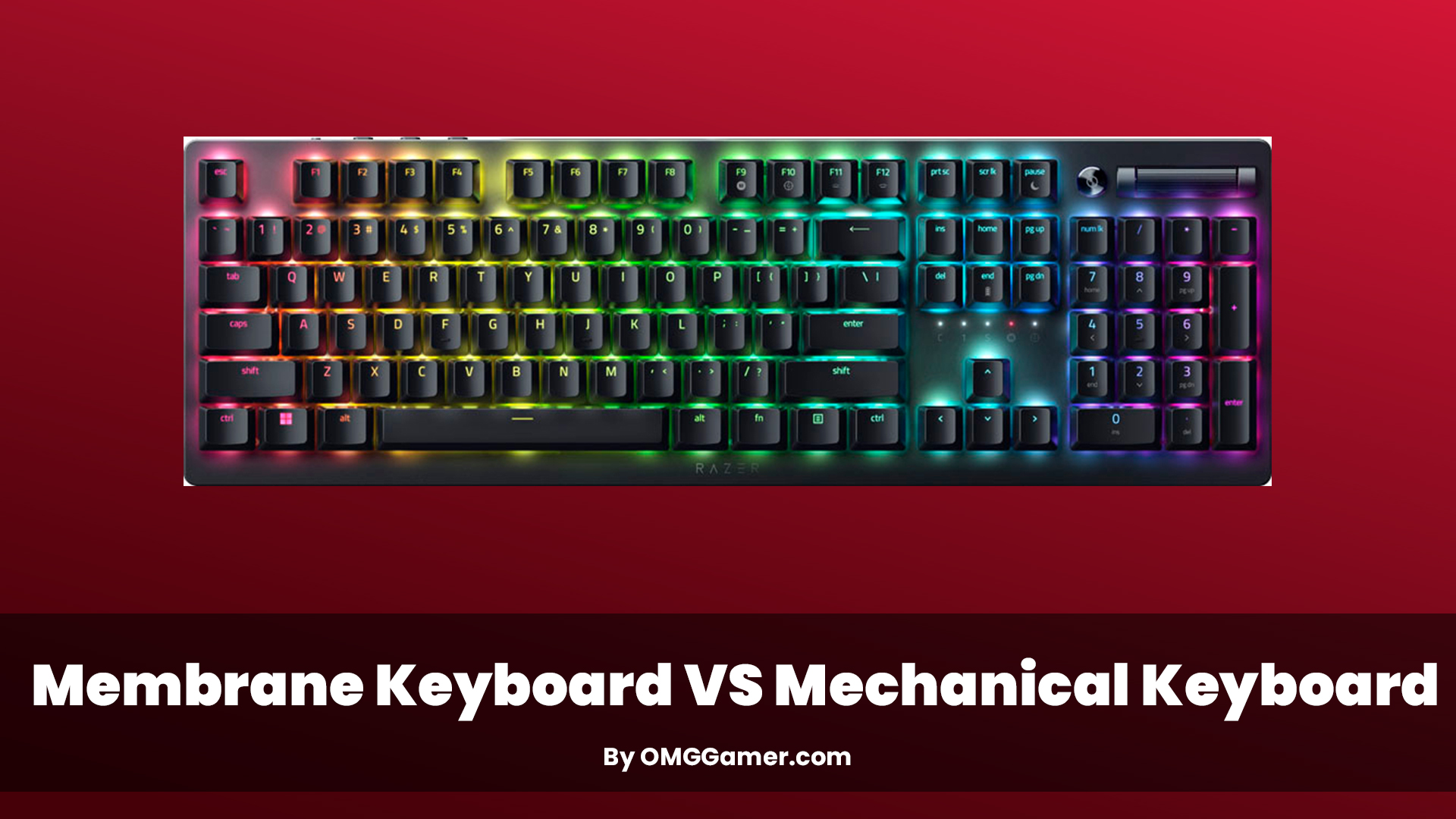 Membrane Keyboard VS Mechanical Keyboard Membrane Keyboard VS Mechanical Keyboard