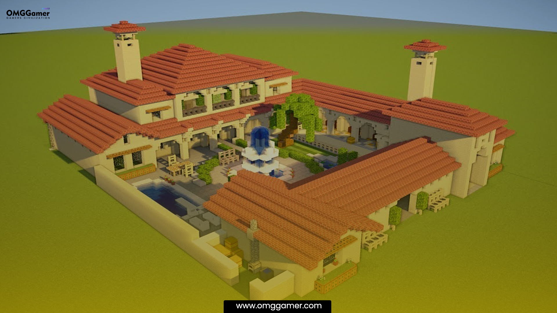 Minecraft Italian mansion Minecraft Italian mansion