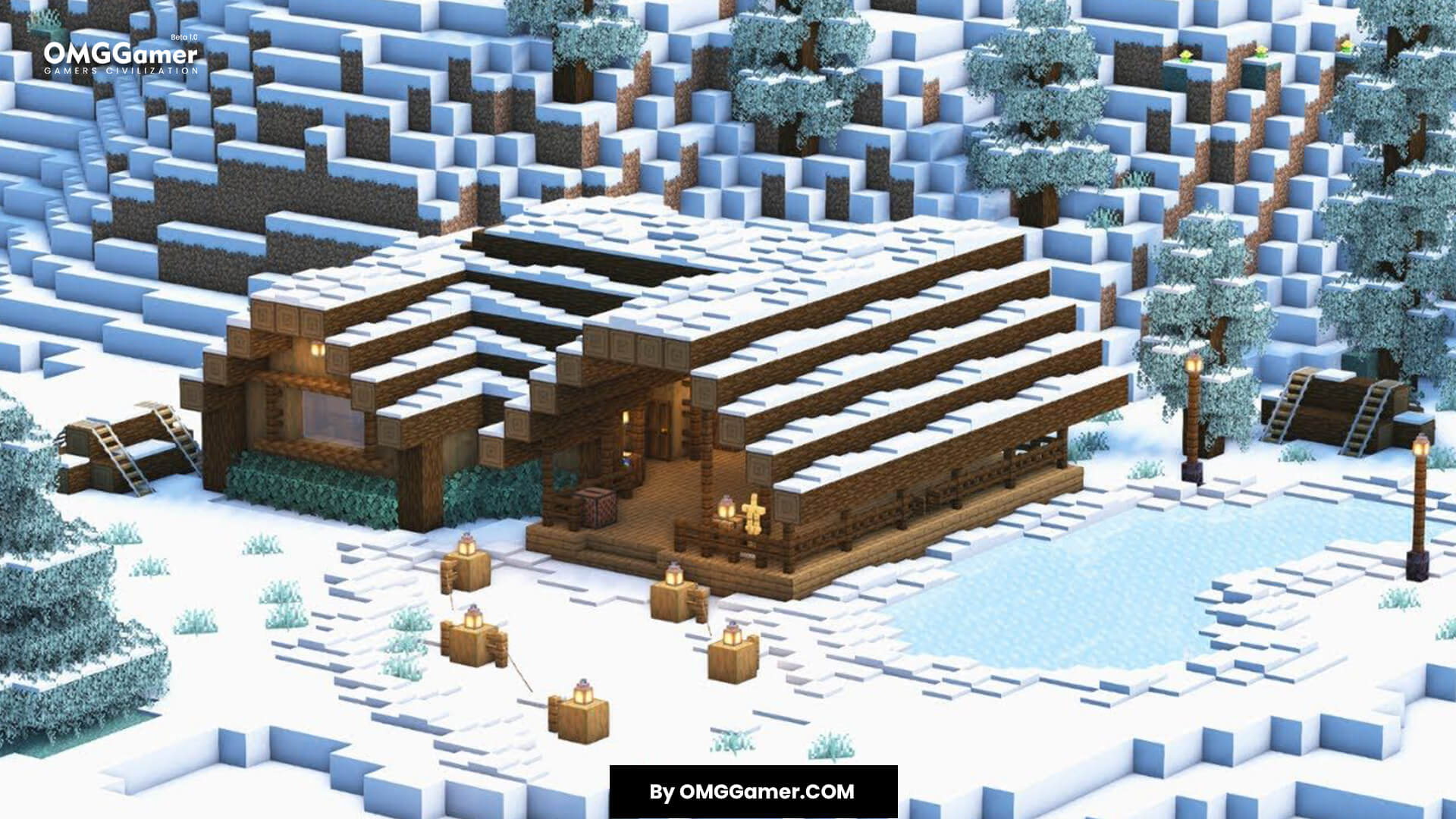 Minecraft Snow House Minecraft Snow House