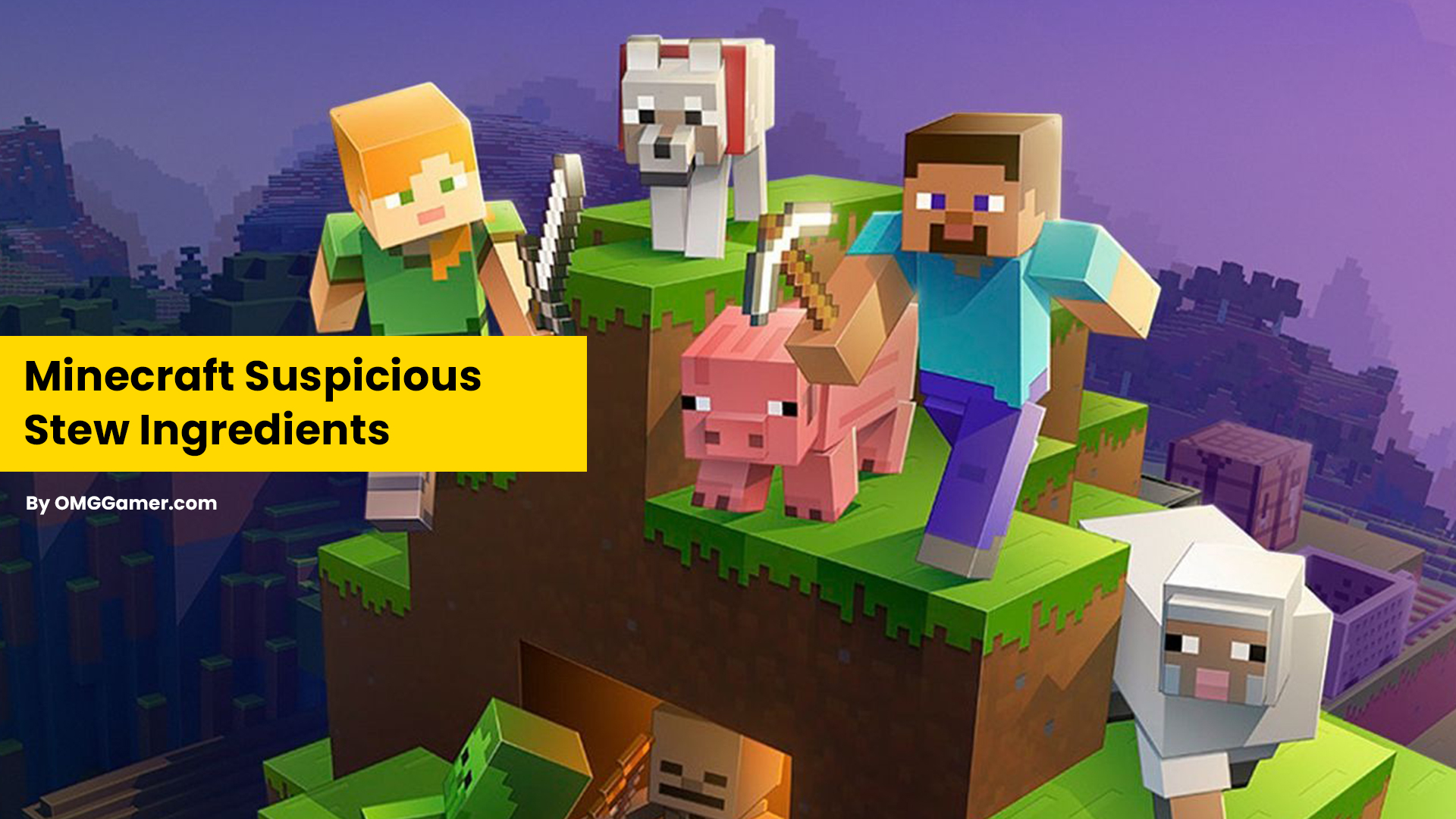 Minecraft Suspicious Stew Ingredients Minecraft Suspicious Stew Ingredients
