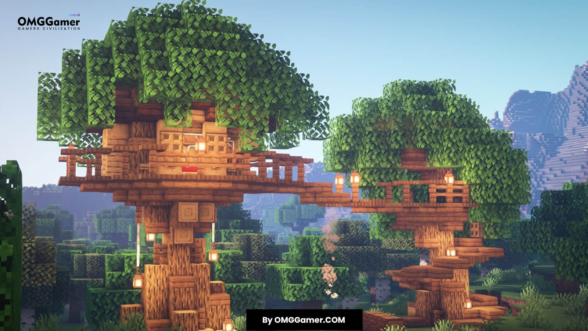 Minecraft Treehouse Minecraft Treehouse