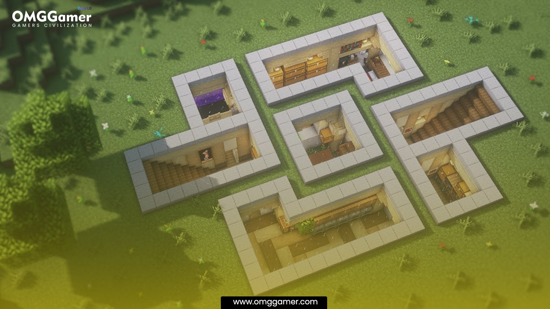 Minecraft underground house Minecraft underground house