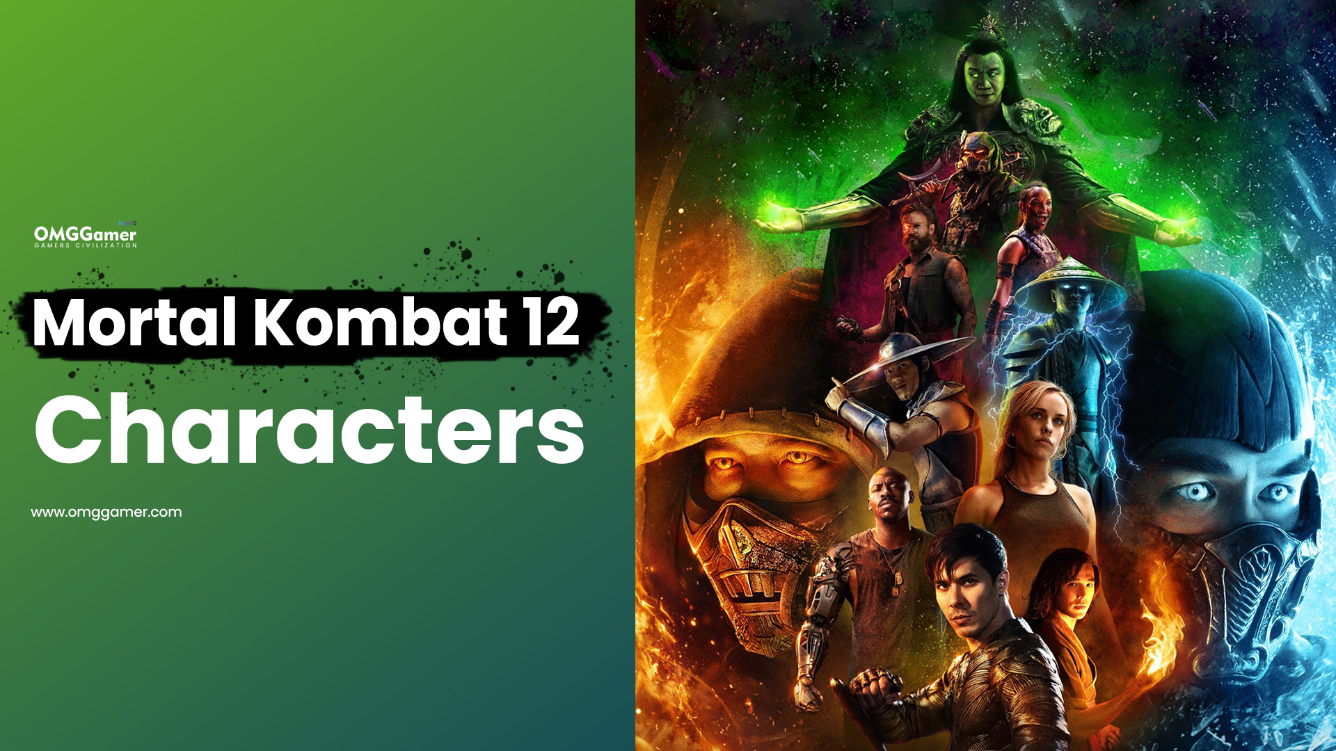 Mortal Kombat 12 Characters Mortal Kombat 12 Characters