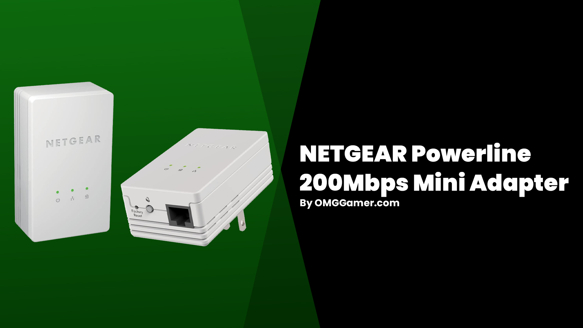 NETGEAR Powerline 200Mbps Mini Adapter NETGEAR Powerline 200Mbps Mini Adapter