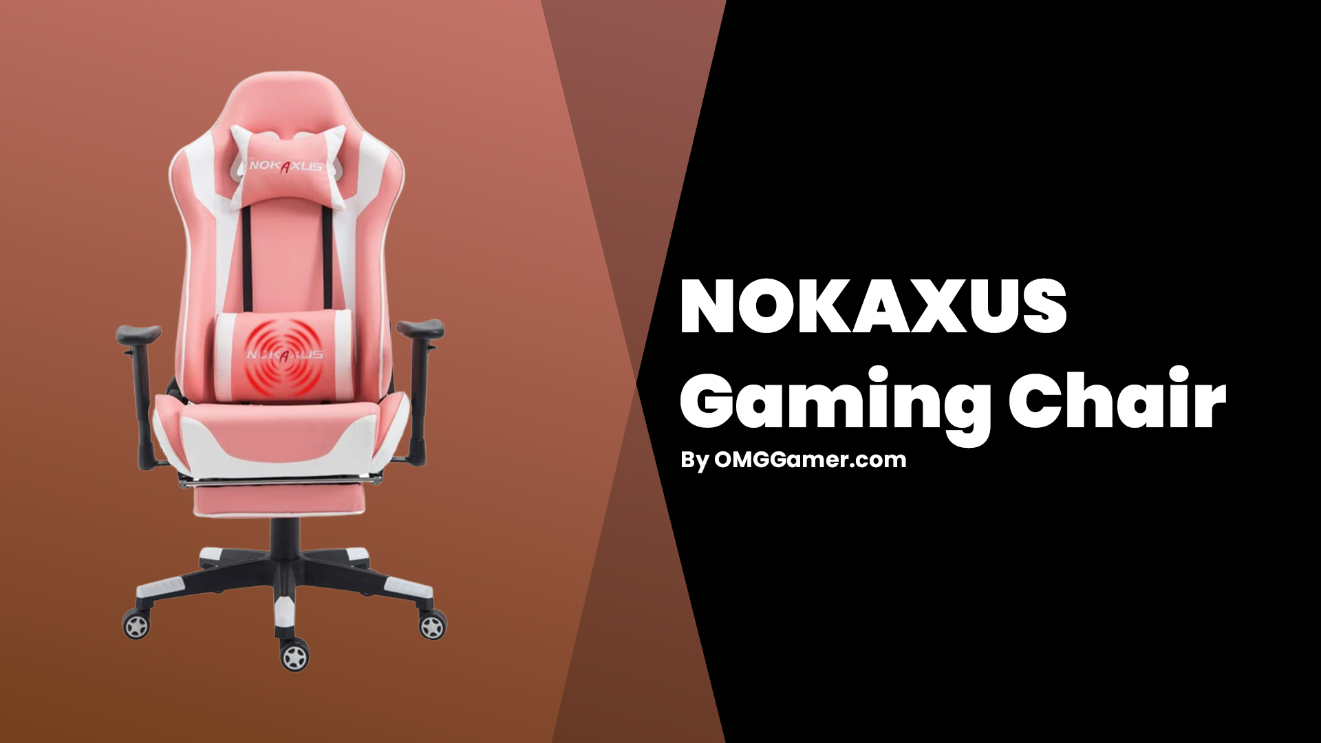 NOKAXUS: Pink Gaming Chair NOKAXUS: Pink Gaming Chair