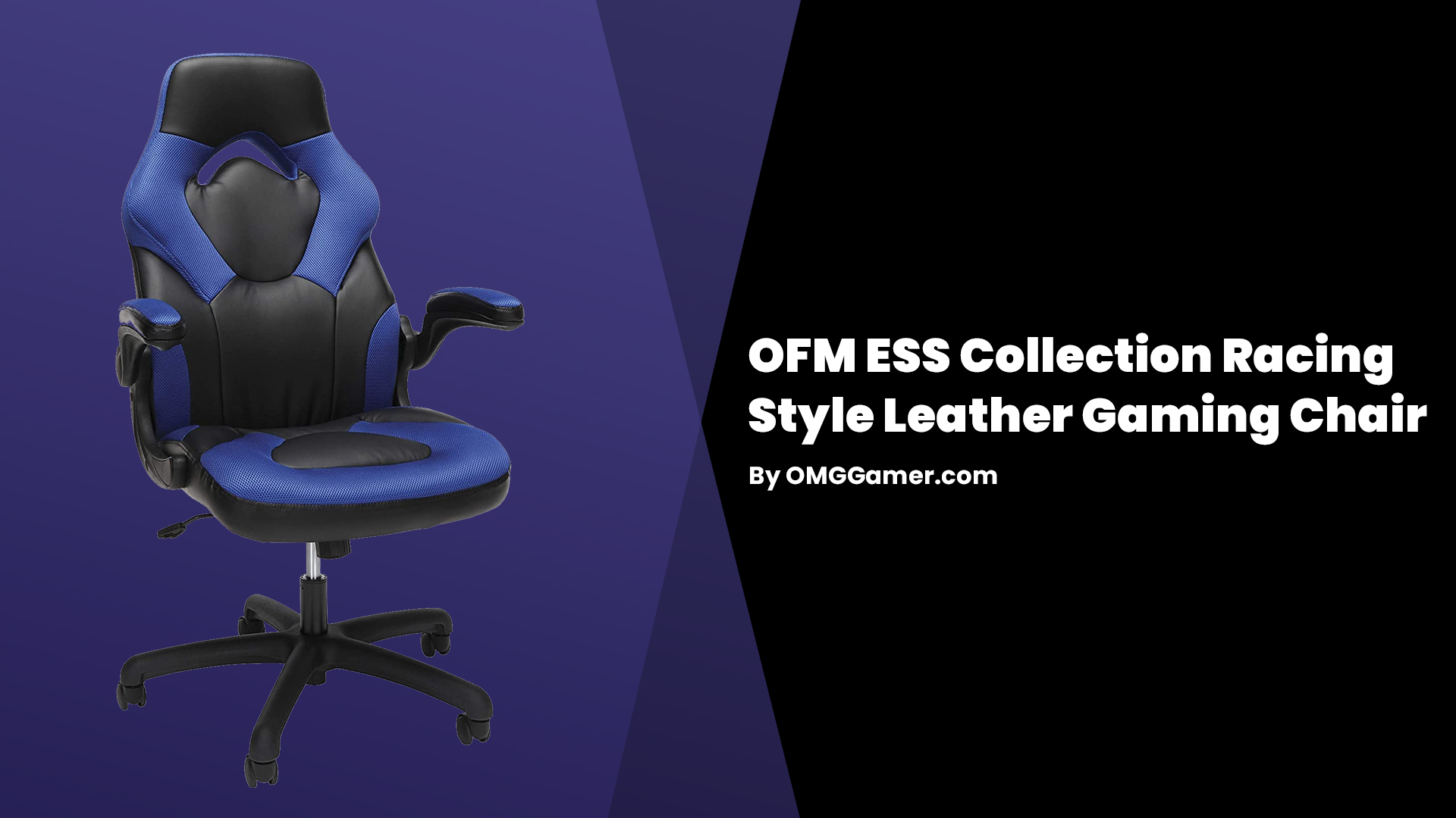 OFM ESS Collection Racing Style Leather Gaming Chair OFM ESS Collection Racing Style Leather Gaming Chair